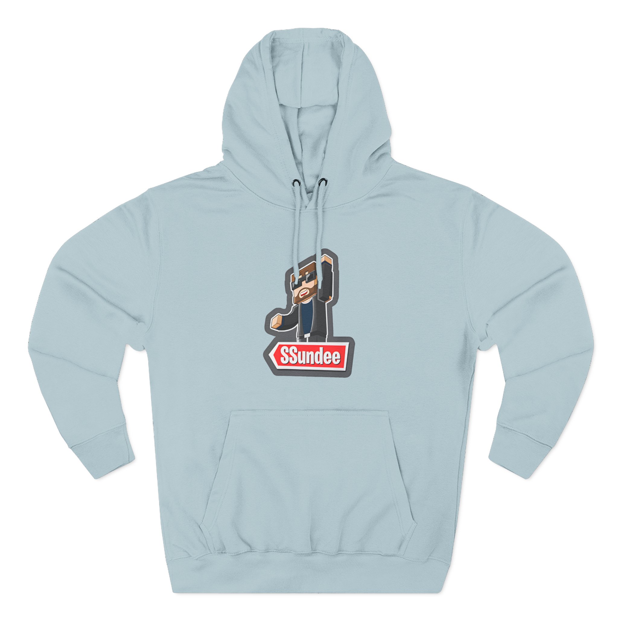 Ssundee Three-Panel Fleece Hoodie