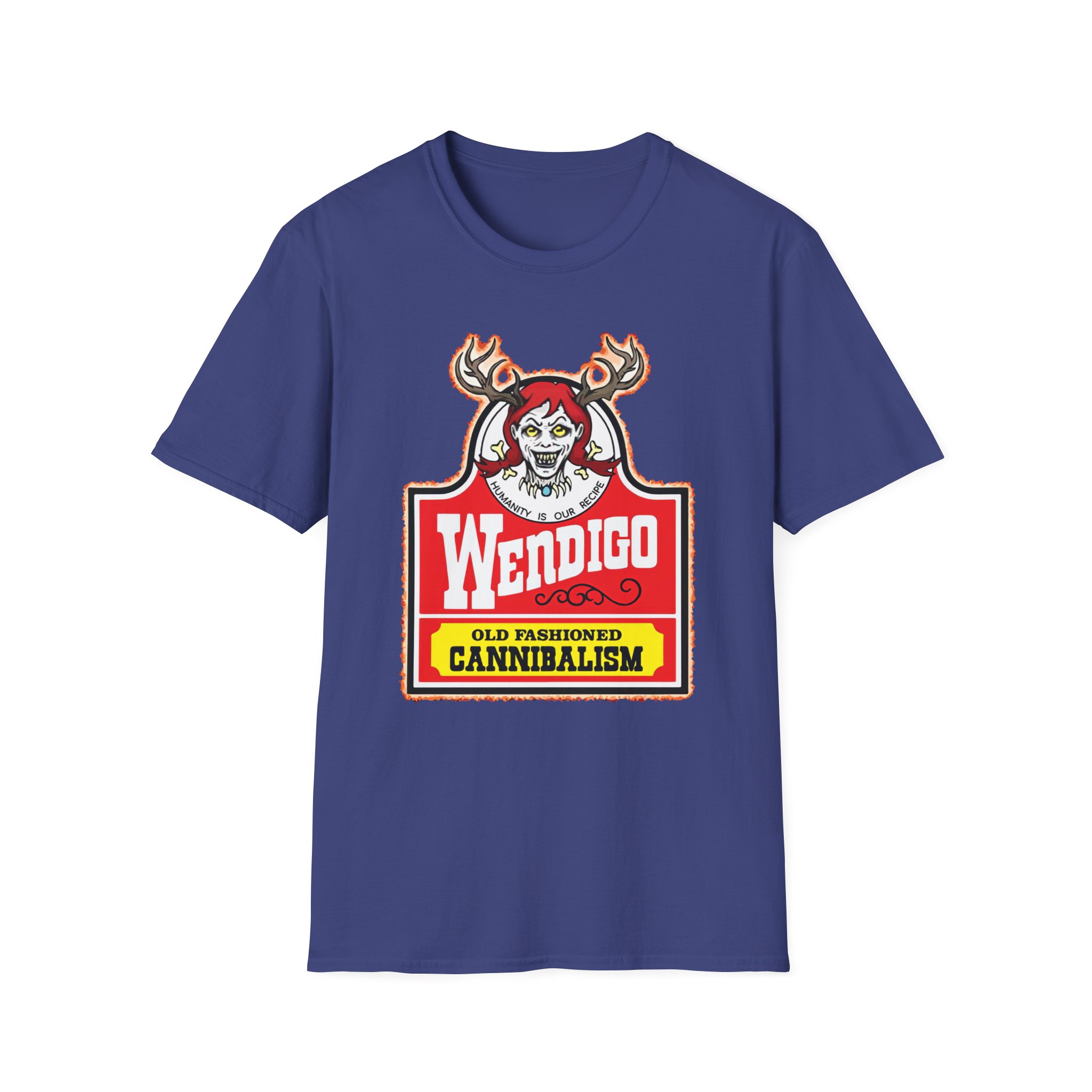 Wendigo Old Fashioned Cannibalism Unisex Softstyle T-Shirt