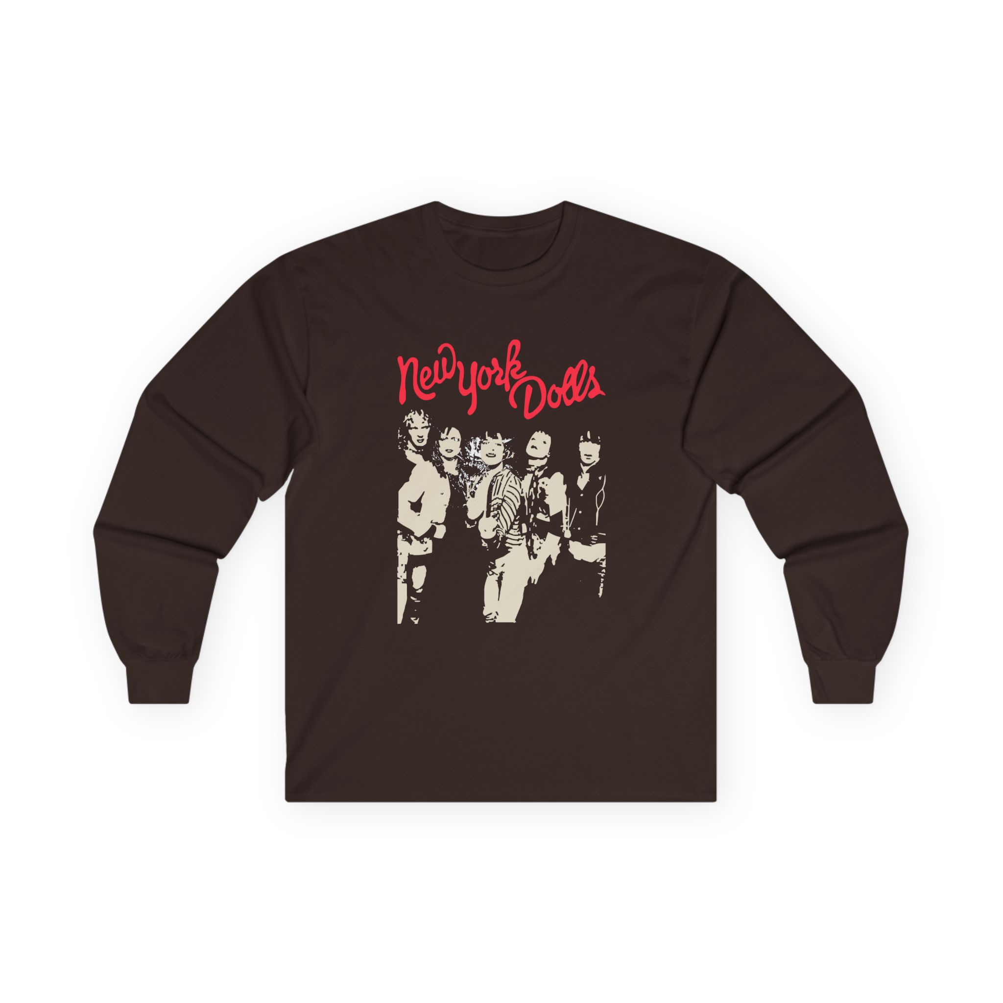 New York Dolls Trash Photo Unisex Ultra Cotton Long Sleeve Tee