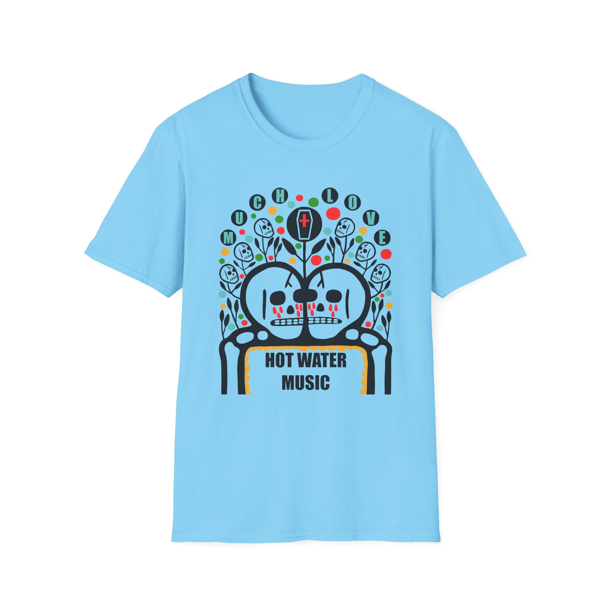 Hot Water Music Much Love Unisex Softstyle T-Shirt