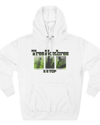 ZZ Top 3 Hombres Three-Panel Fleece Hoodie