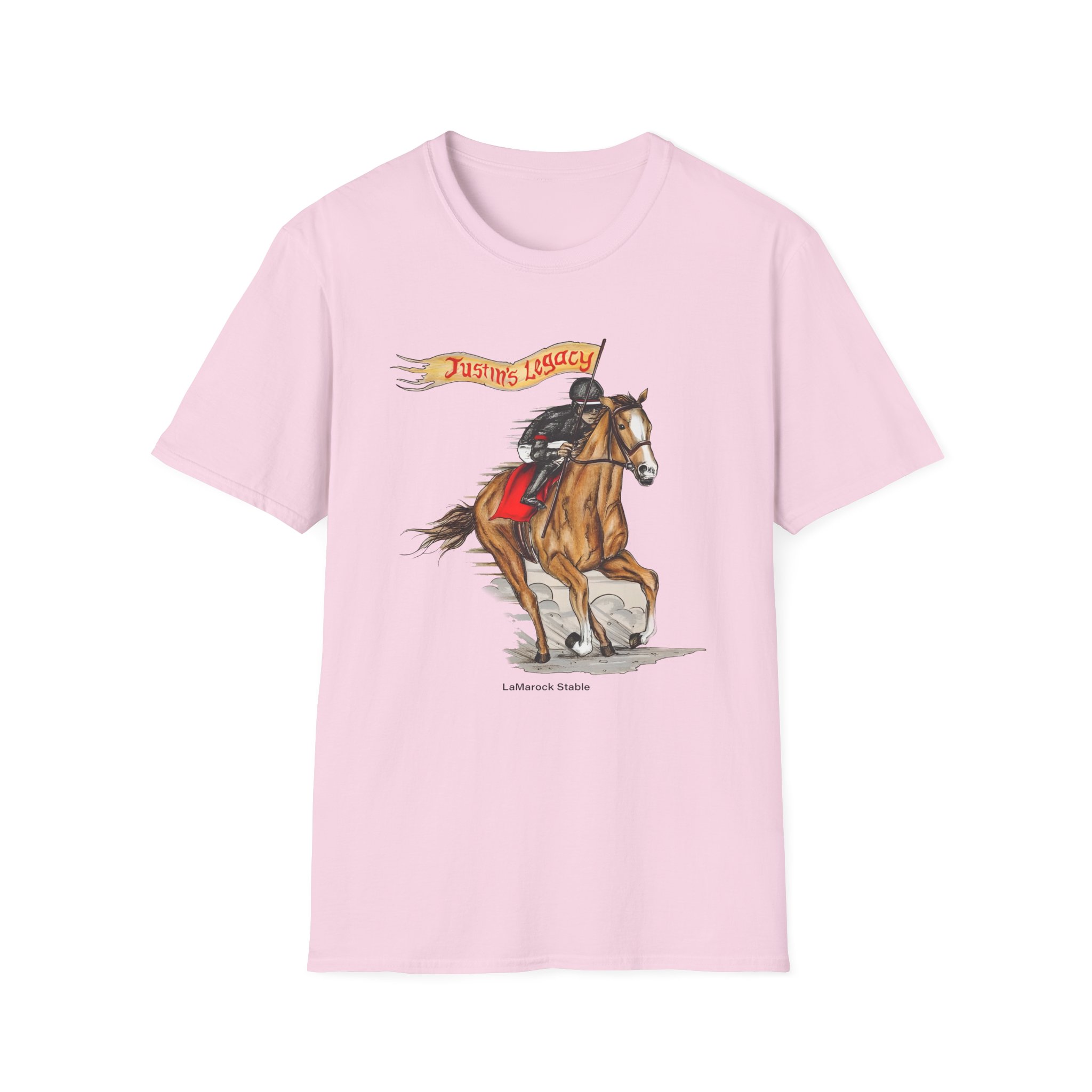 Arcangel Justin's Legacy Lamarock Stable Unisex Softstyle T-Shirt