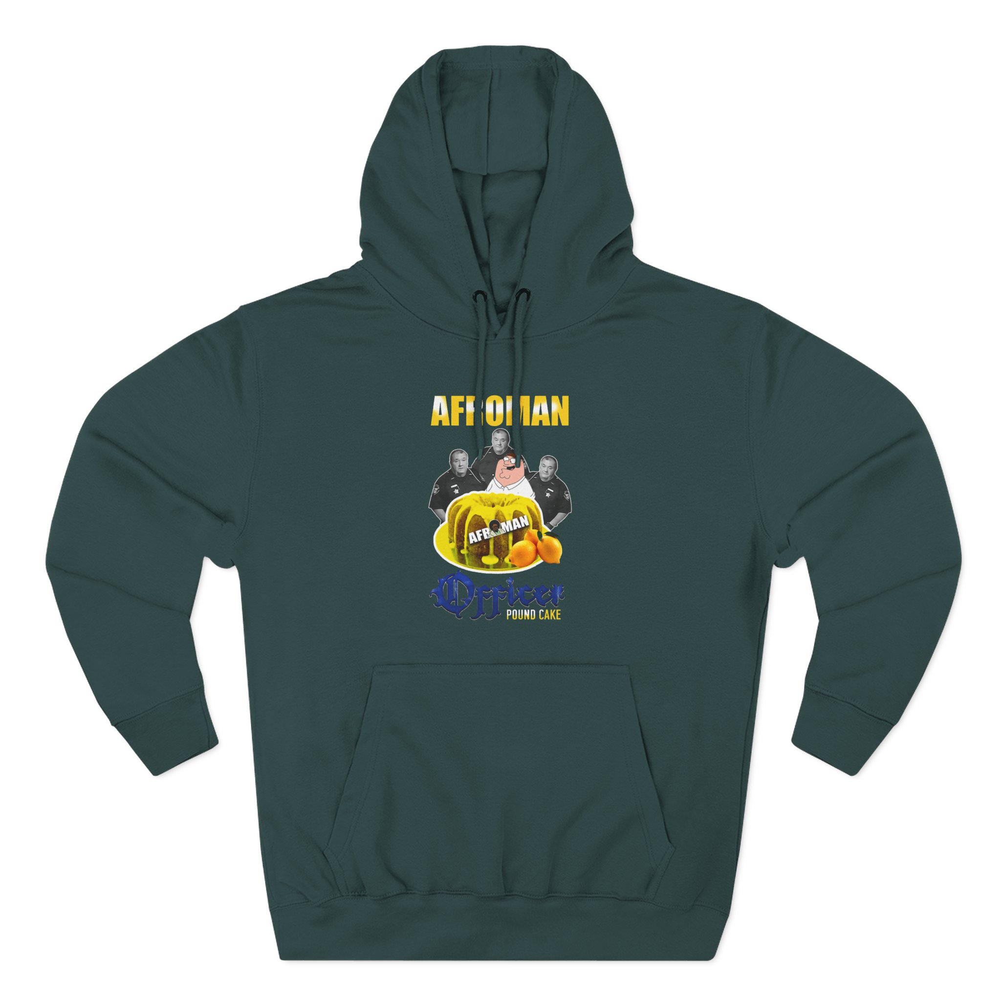 Afroman Lemon Pound Cake Three-Panel Fleece Hoodie
