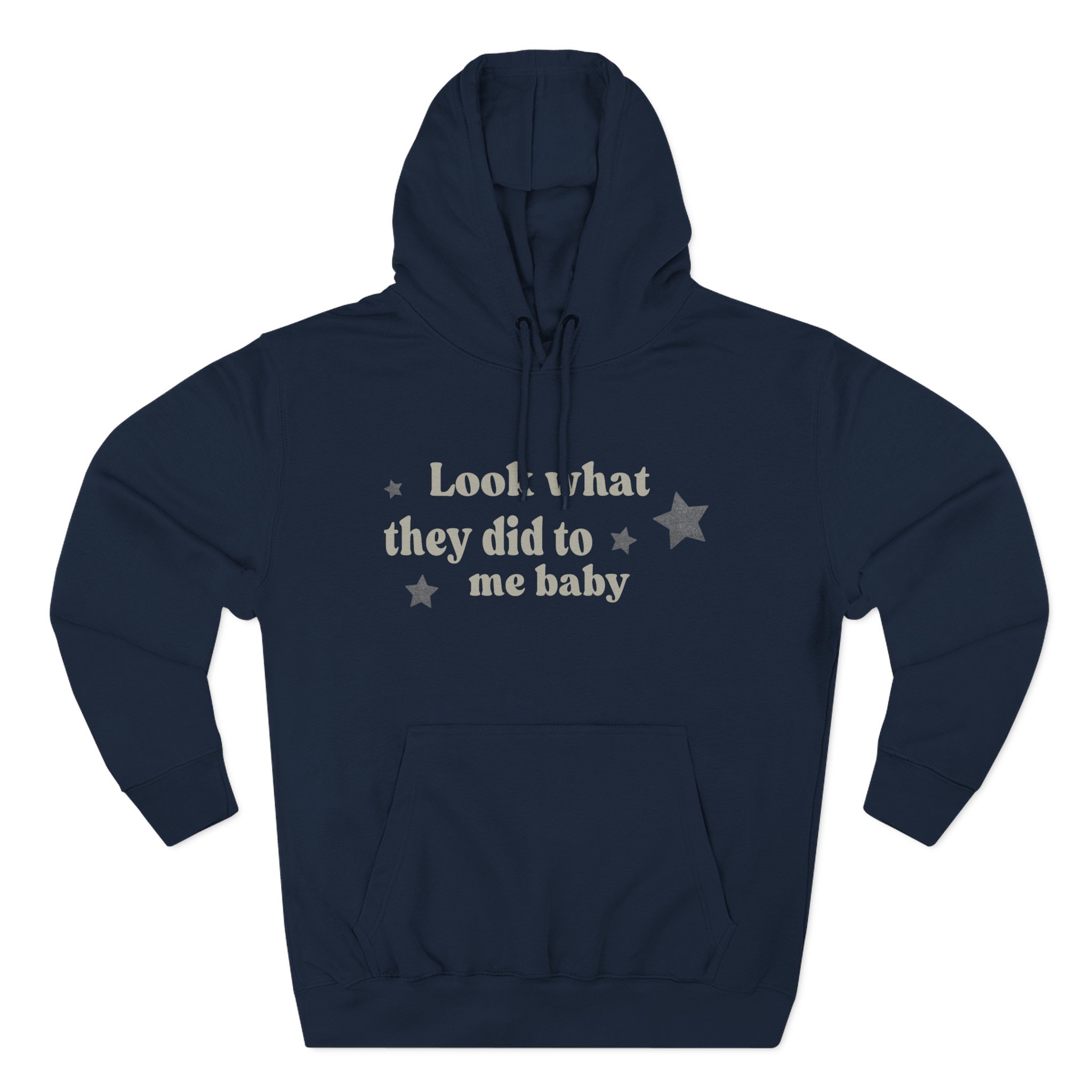 Daniel Caesar 2024 Look What They Did to Me Baby Three-Panel Fleece Hoodie