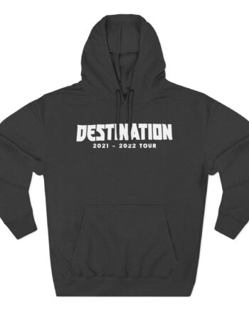 Wooli Destination Three-Panel Fleece Hoodie