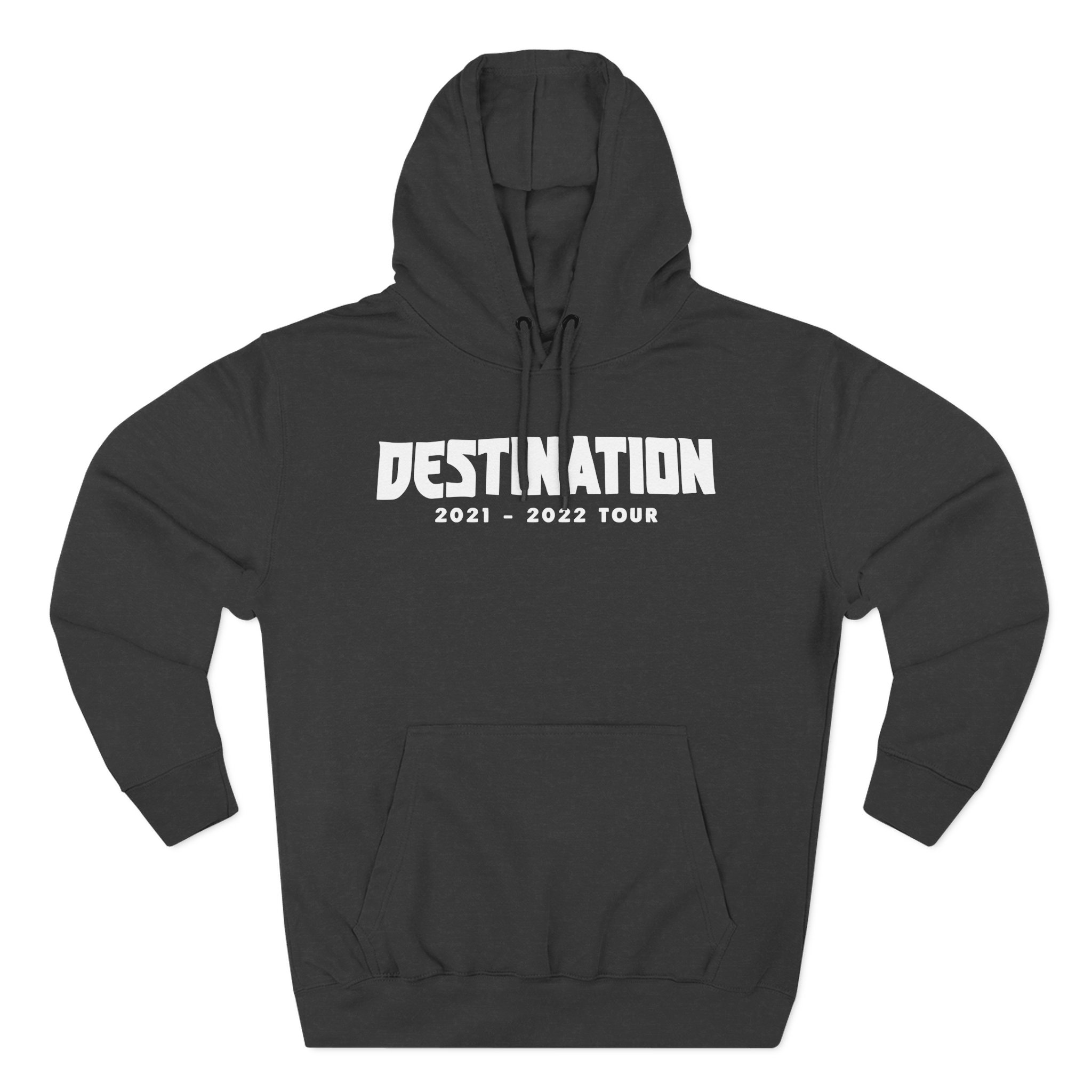 Wooli Destination Three-Panel Fleece Hoodie