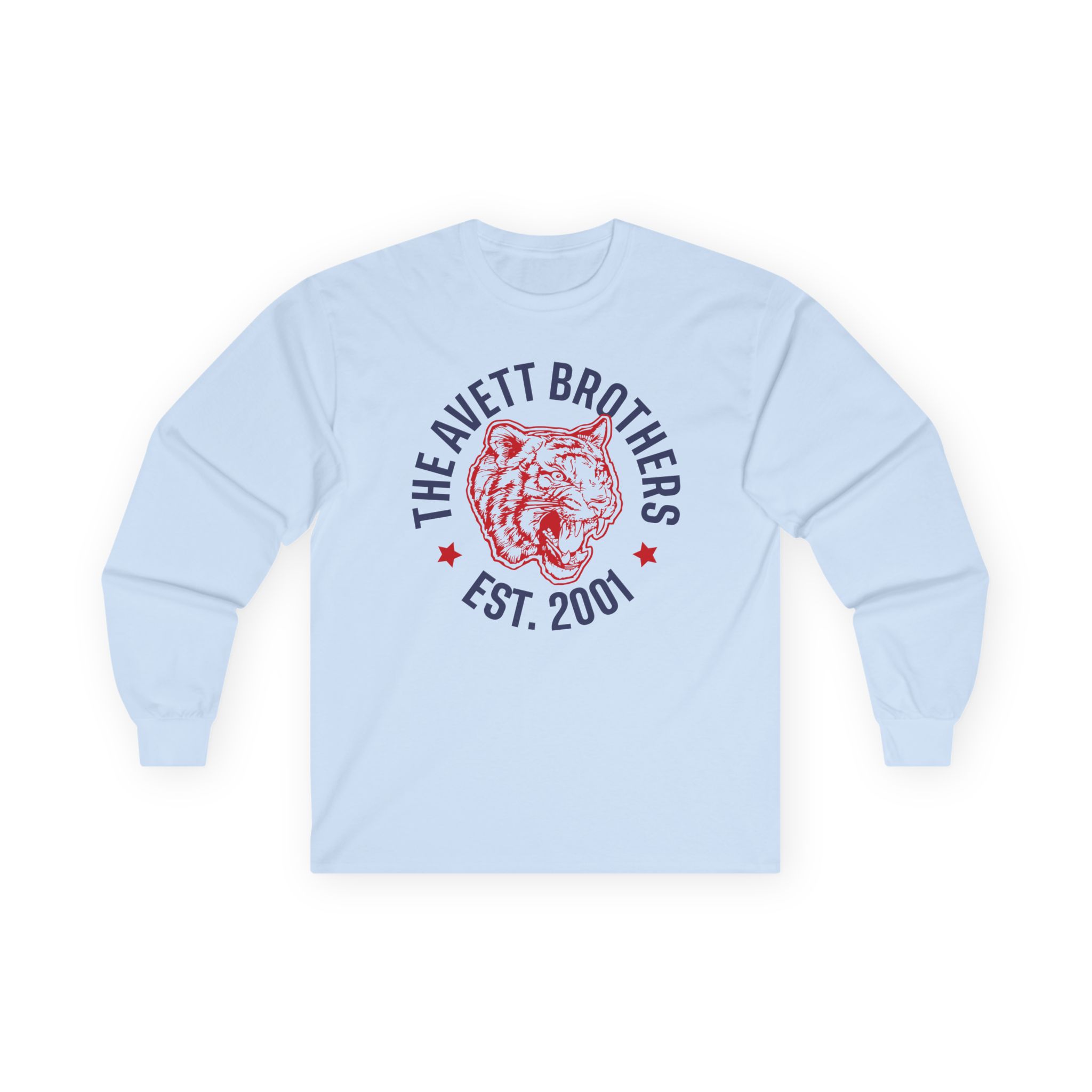 Avett Brothers Tiger Raglan Unisex Ultra Cotton Long Sleeve Tee