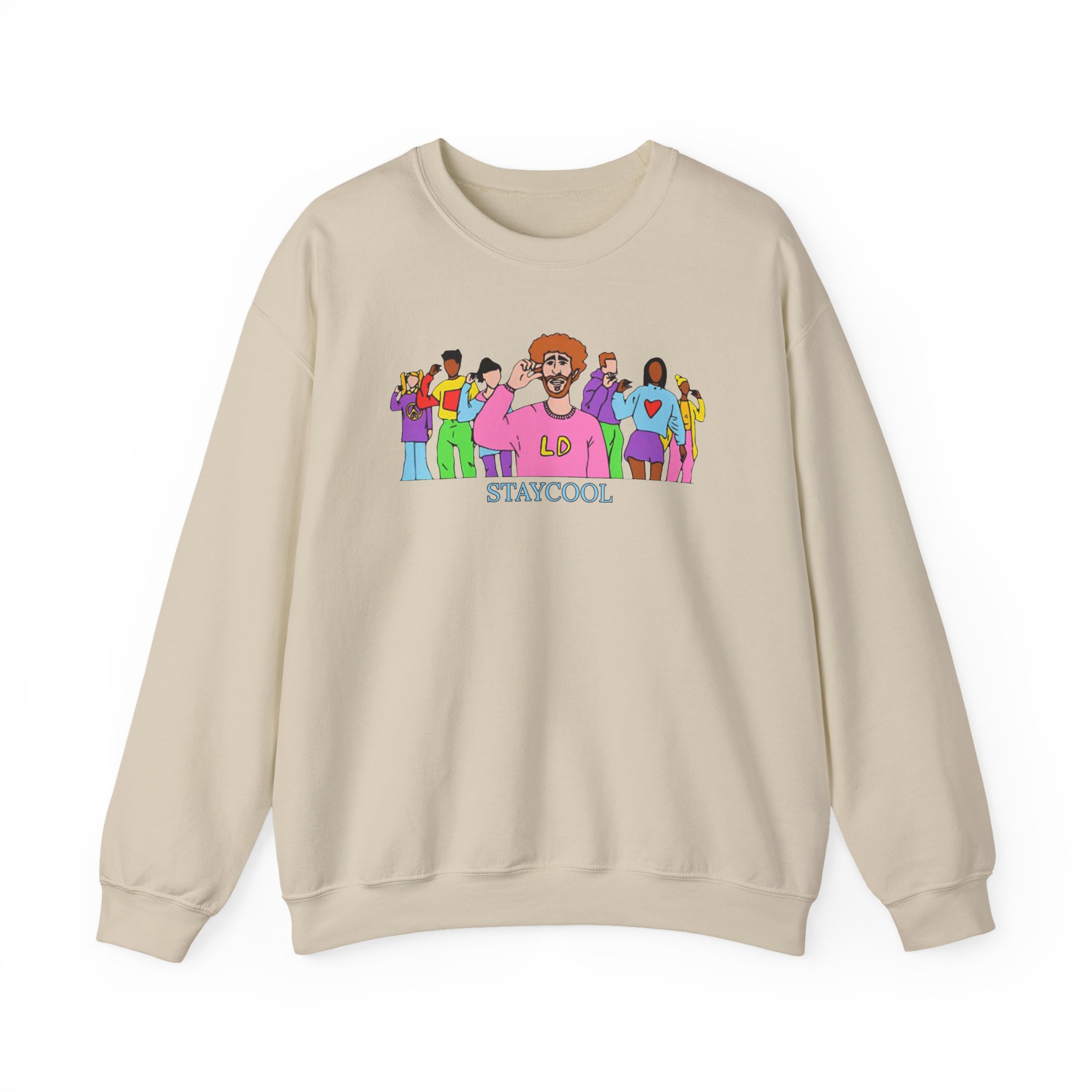 Lil Dicky Unisex Heavy Blendâ„¢ Crewneck Sweatshirt