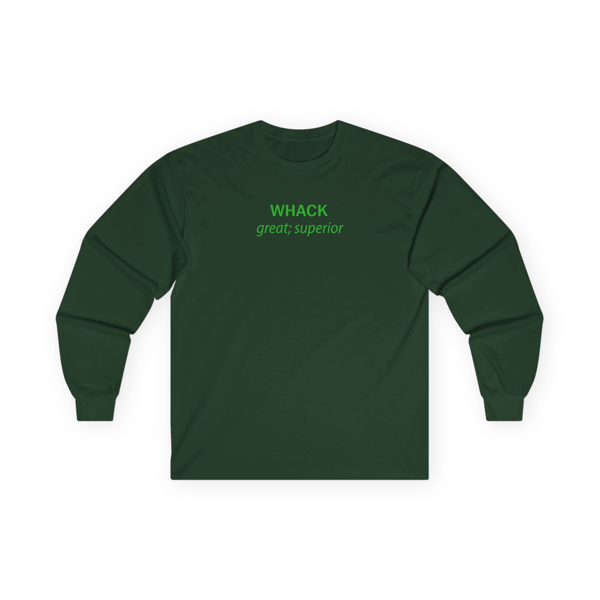 Tierra Whack Great Superior Unisex Ultra Cotton Long Sleeve Tee