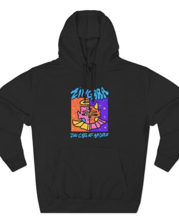 Zingara Good and Evil Three-Panel Fleece Hoodie