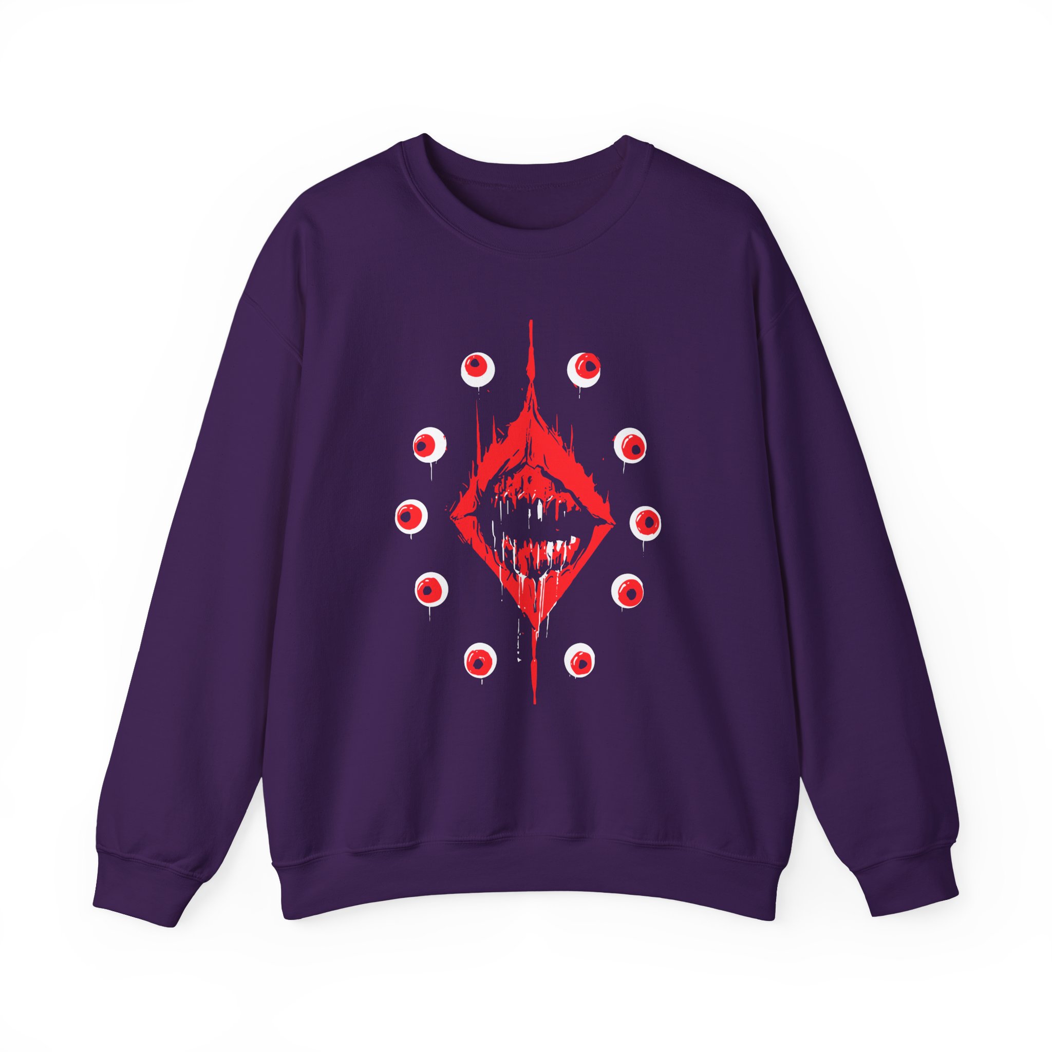 Ultrakill Eyeballs Unisex Heavy Blendâ„¢ Crewneck Sweatshirt