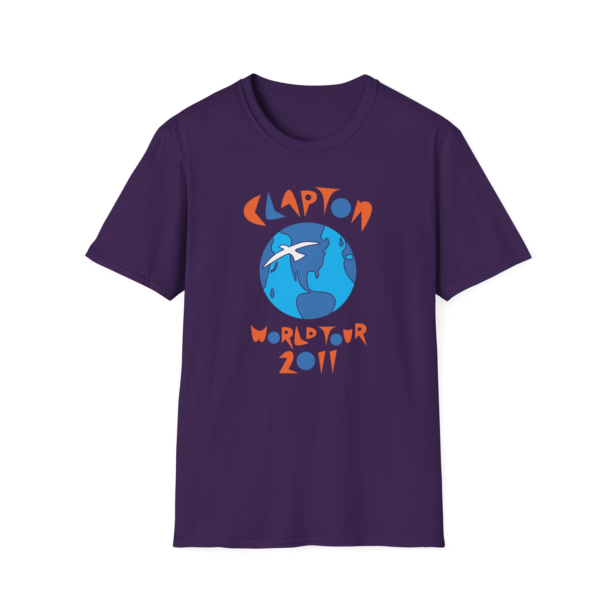Eric Clapton World Tour 2011 Unisex Softstyle T-Shirt
