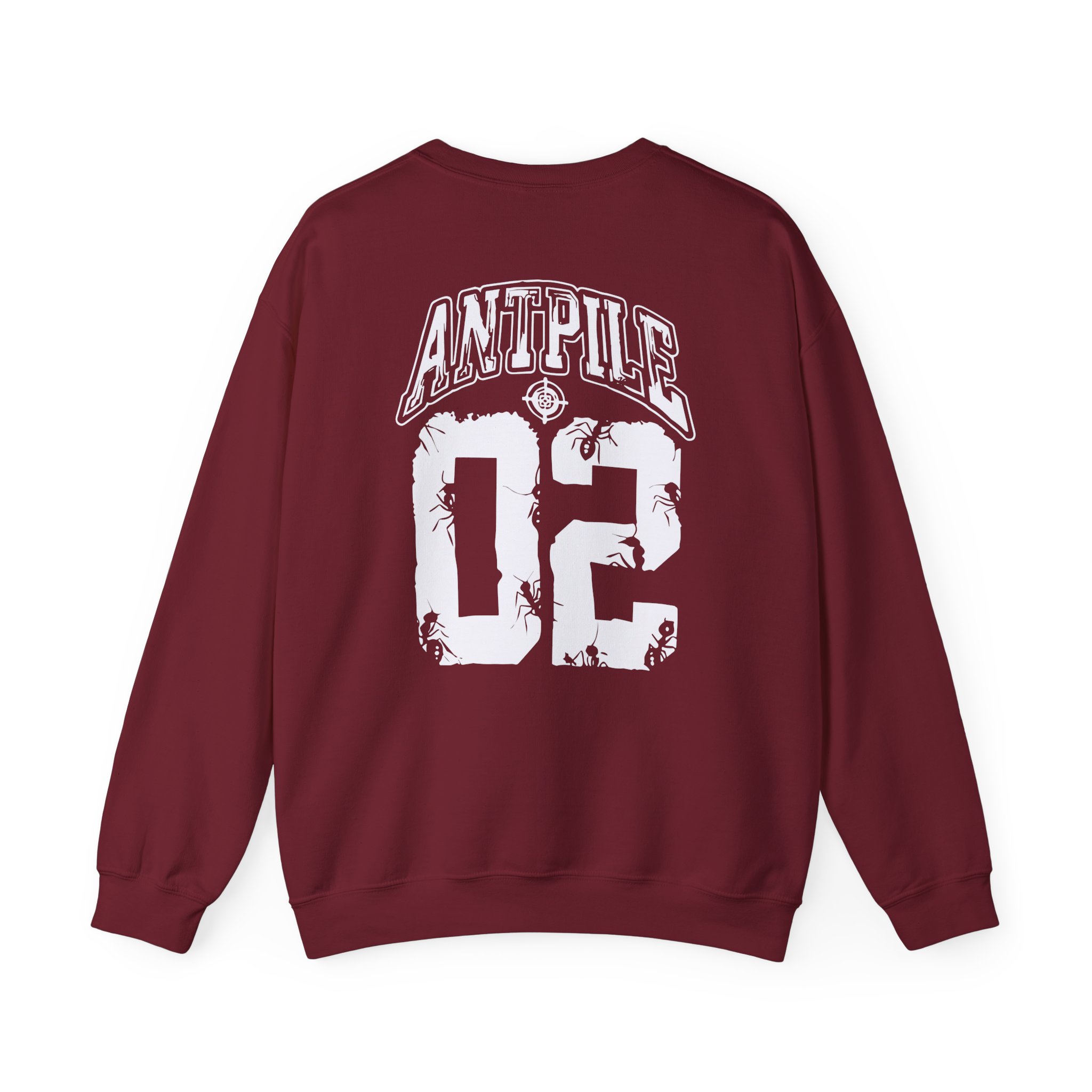 Kublai Khan Antpile 2 Black Unisex Heavy Blendâ„¢ Crewneck Sweatshirt