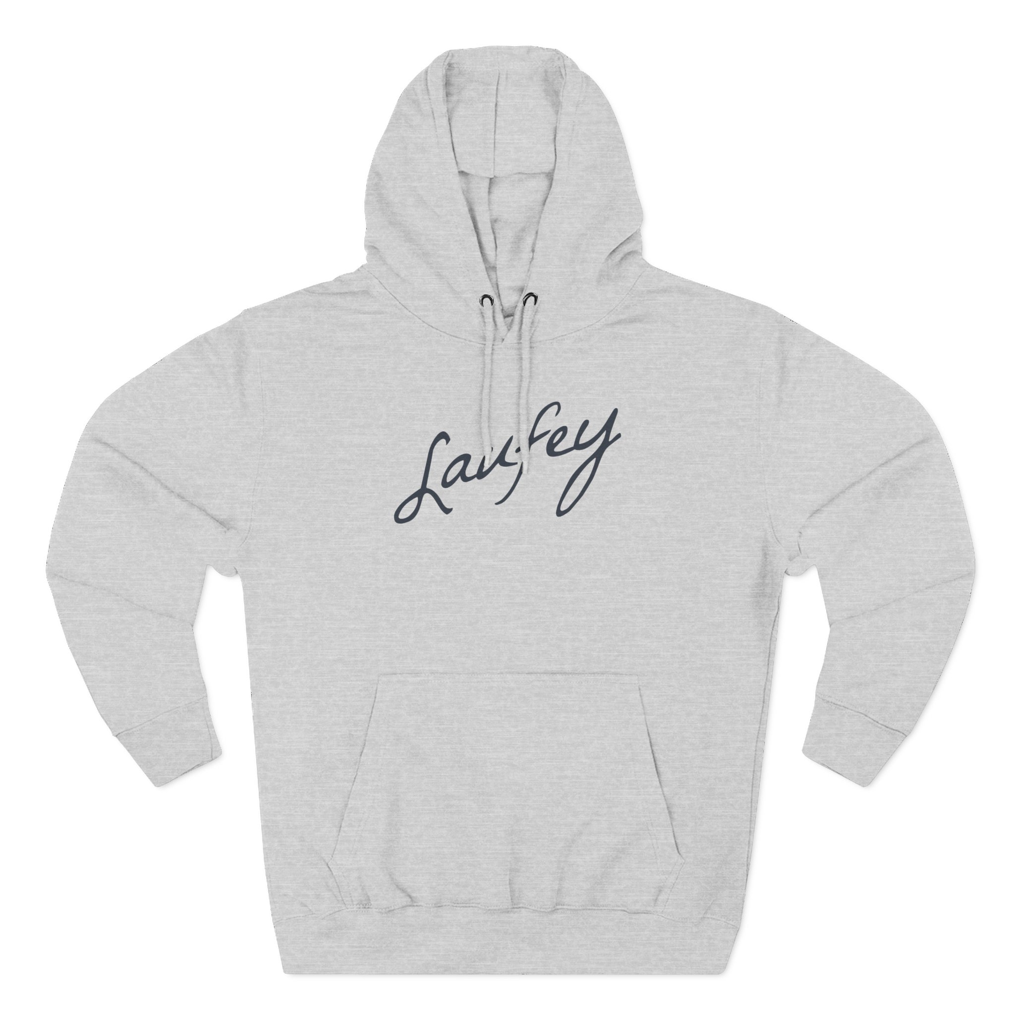 Laufey Embroidered Signature Three-Panel Fleece Hoodie