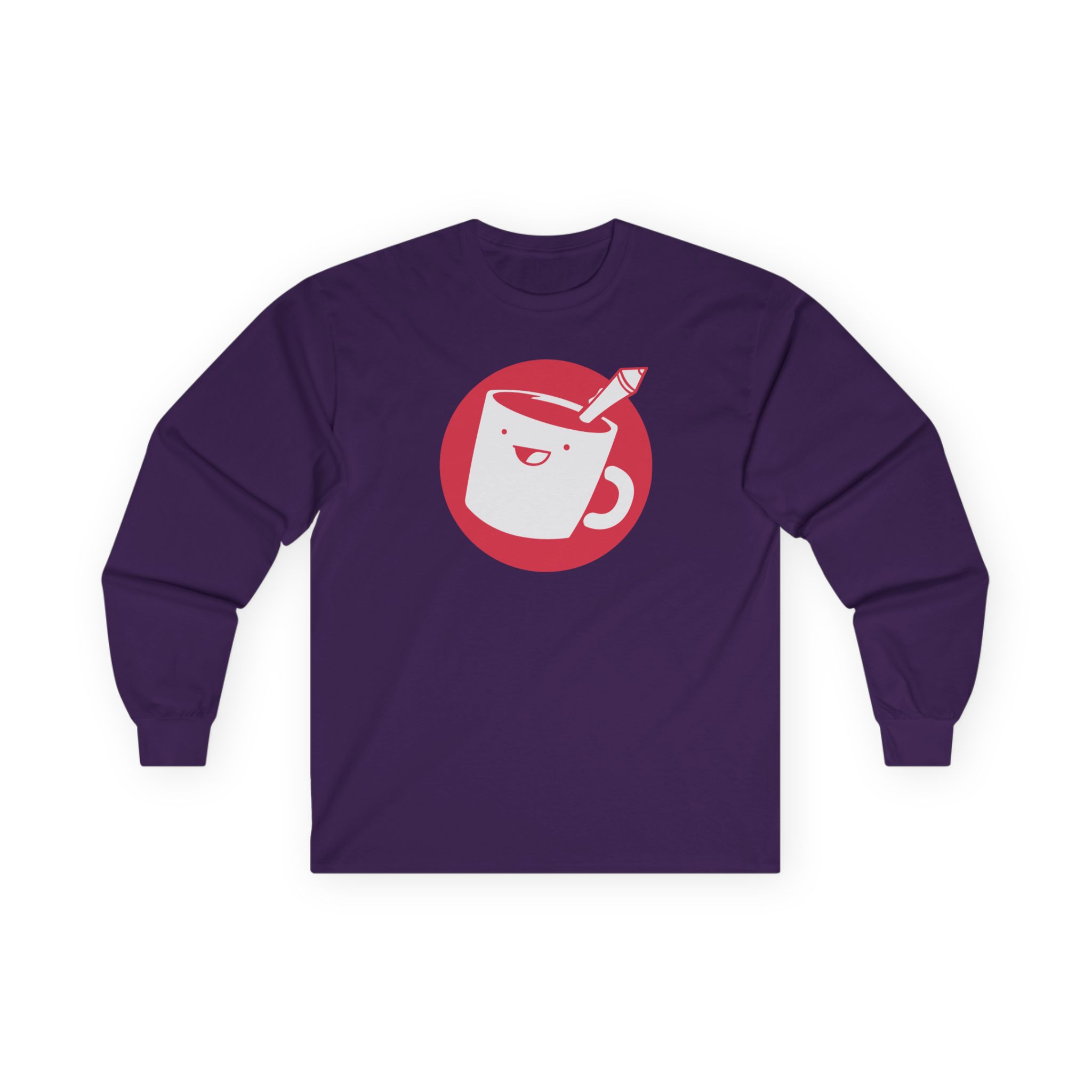 Drawfee Logo Unisex Ultra Cotton Long Sleeve Tee