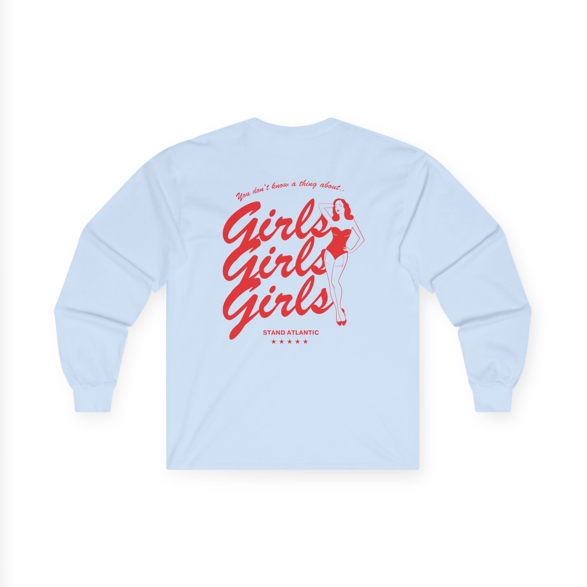 Stand Atlantic Girls Unisex Ultra Cotton Long Sleeve Tee