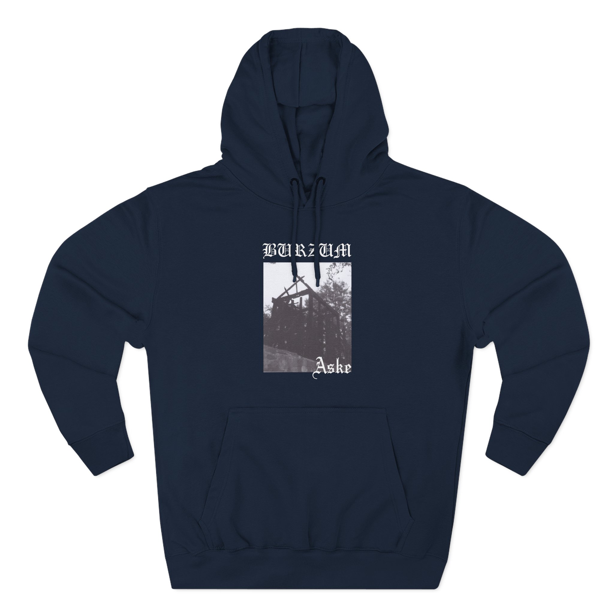 Burzum Aske Three-Panel Fleece Hoodie