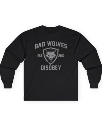 Bad Wolves Disobey Athletic Unisex Ultra Cotton Long Sleeve Tee