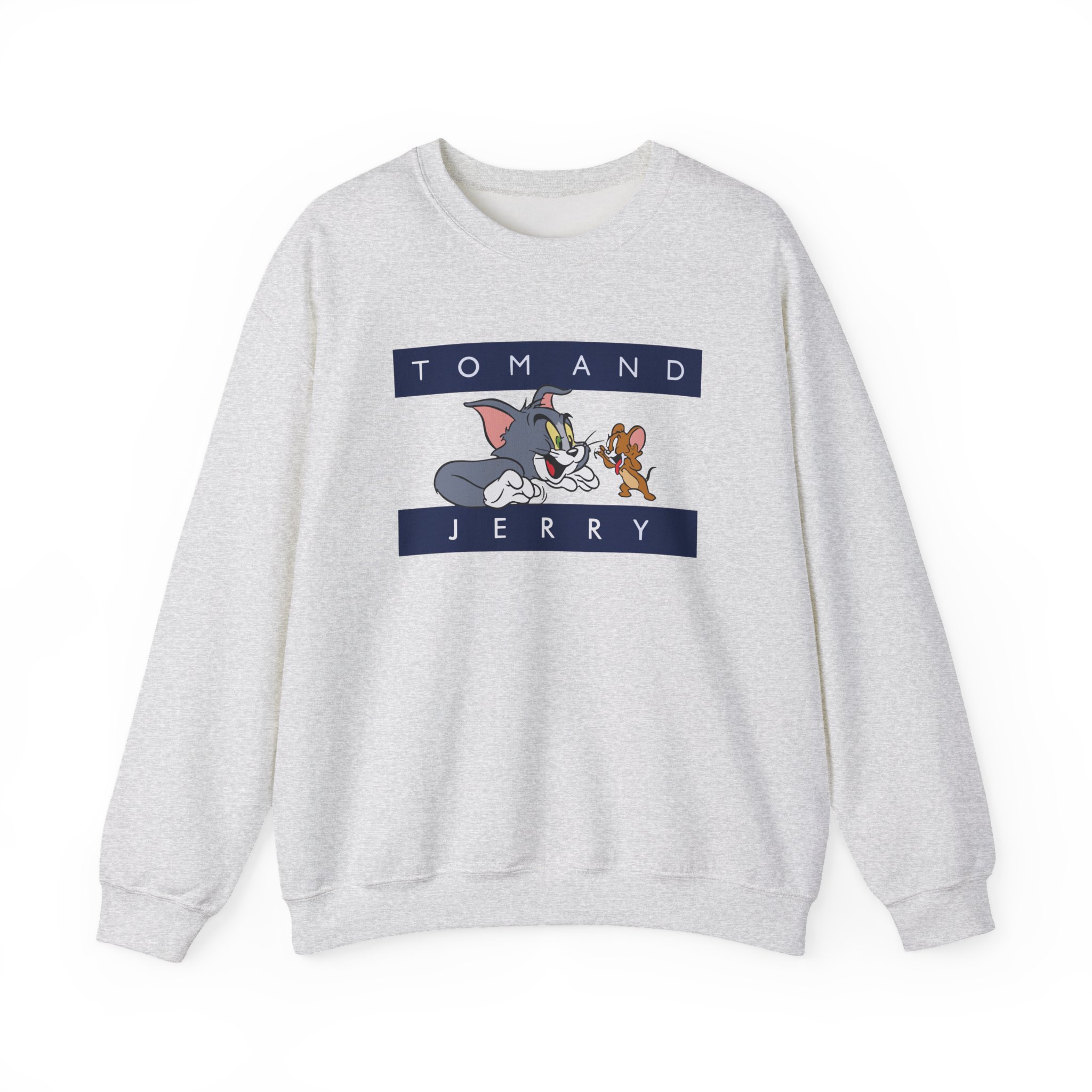 Fede Vigevani Tom and Jerry Unisex Heavy Blendâ„¢ Crewneck Sweatshirt