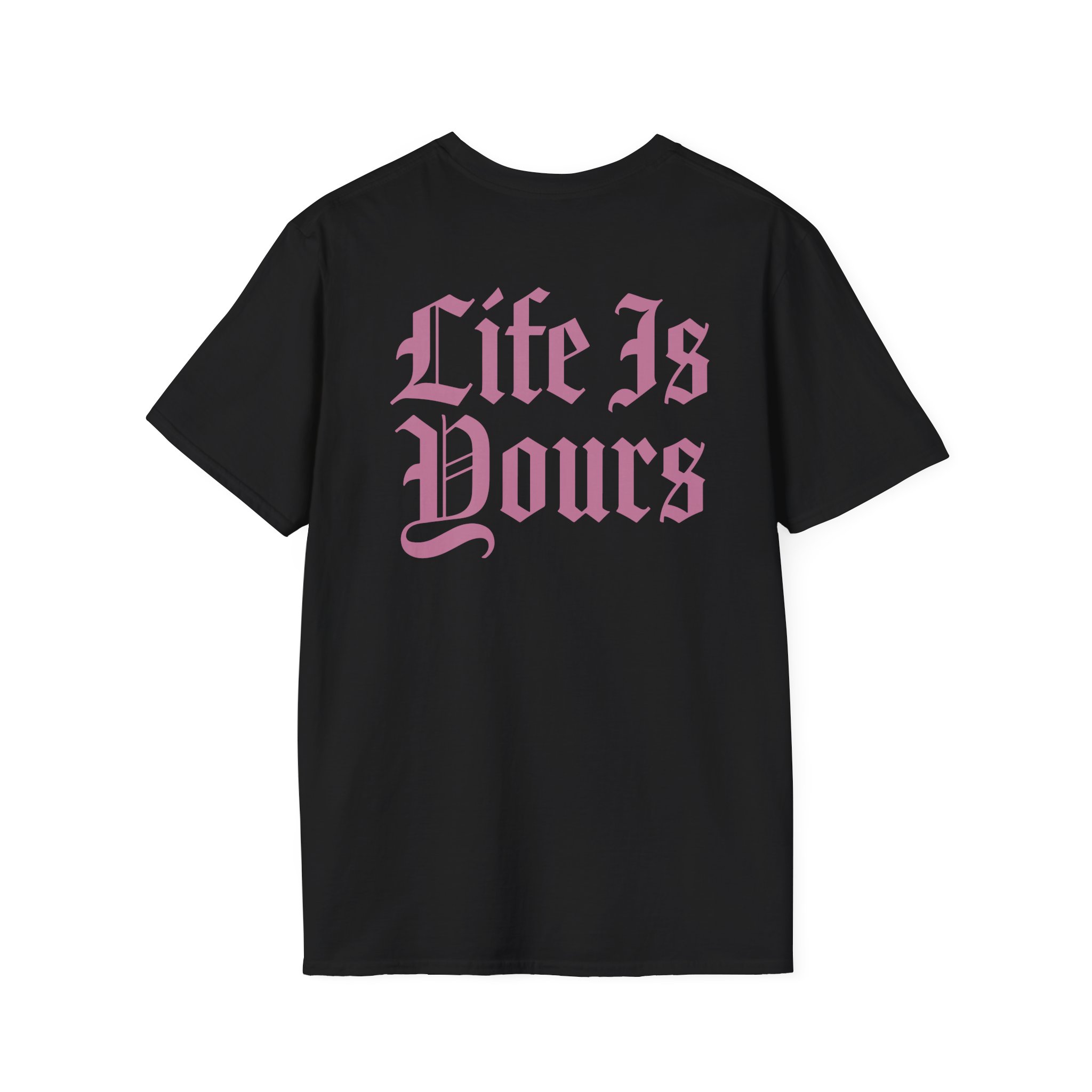 Foals Life is Yours Gothic Logo Unisex Softstyle T-Shirt