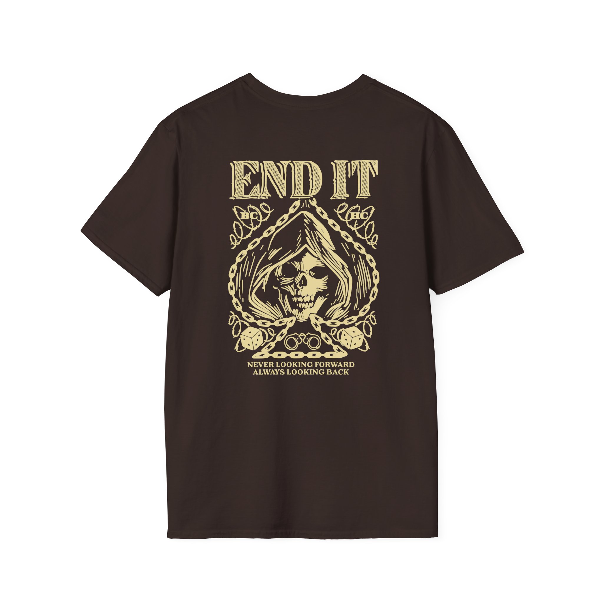 End It Spade Reaper Unisex Softstyle T-Shirt