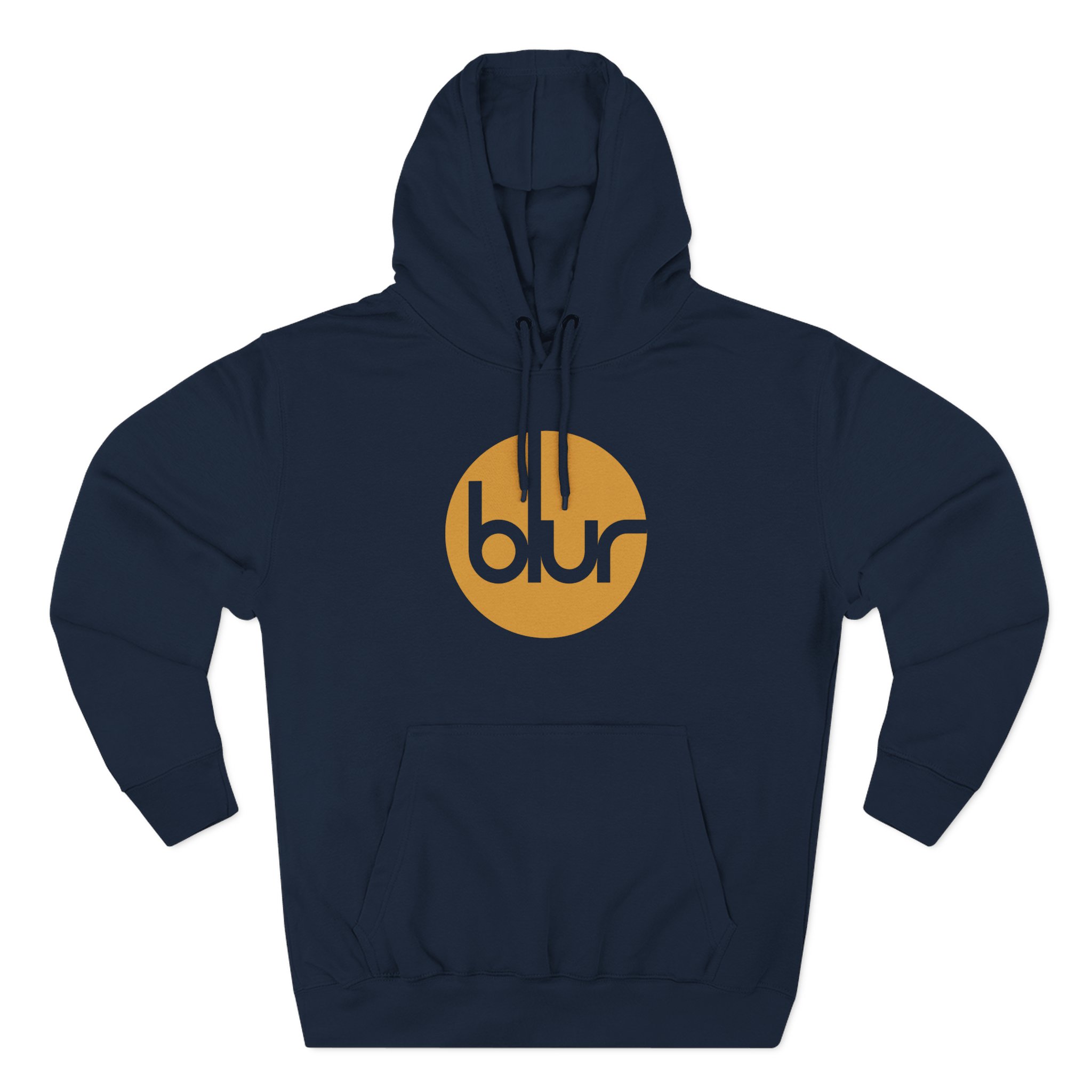 Blur Three-Panel Fleece Hoodie