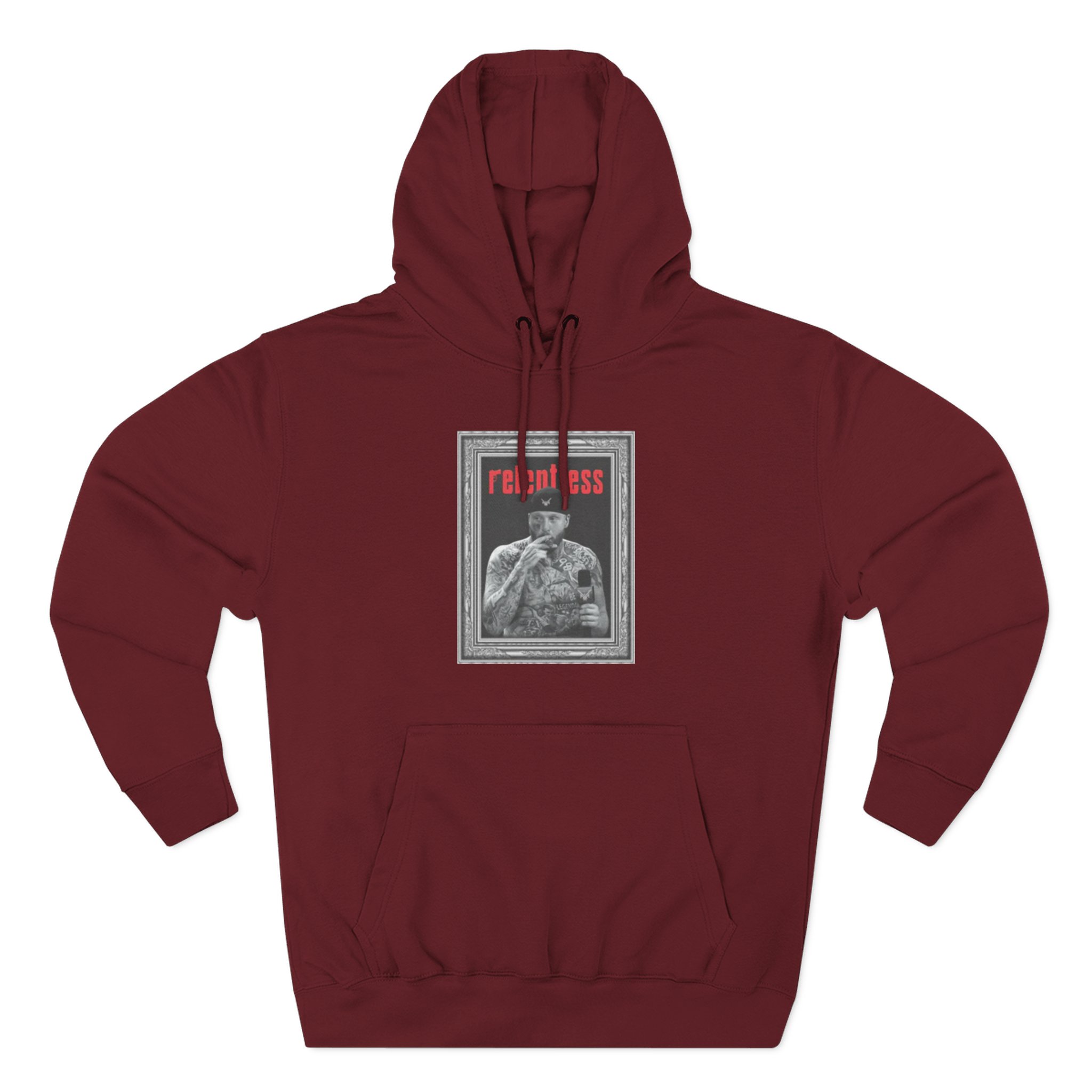 Maxx Crosby Relentless Three-Panel Fleece Hoodie