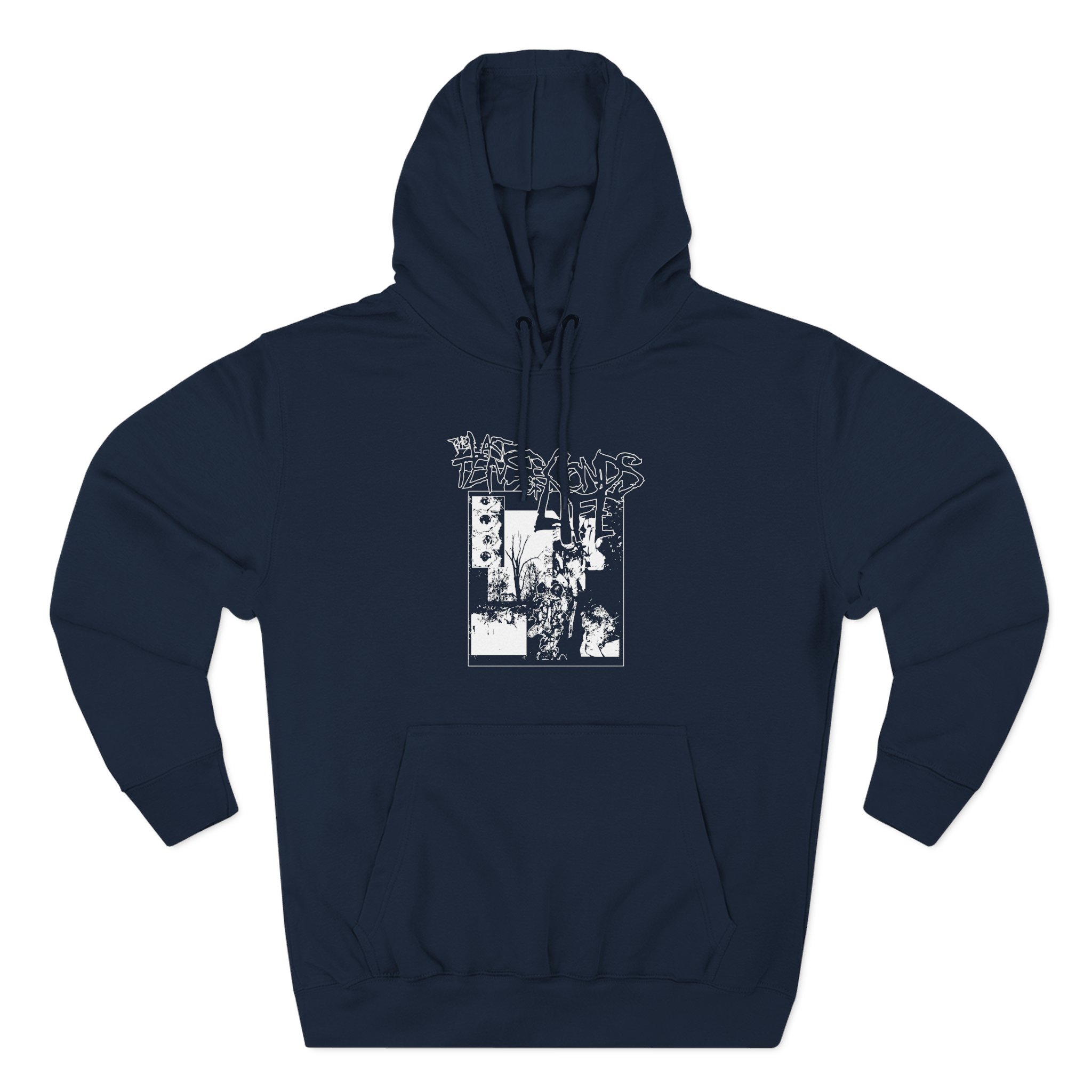 The Last Ten Seconds of Life Three-Panel Fleece Hoodie