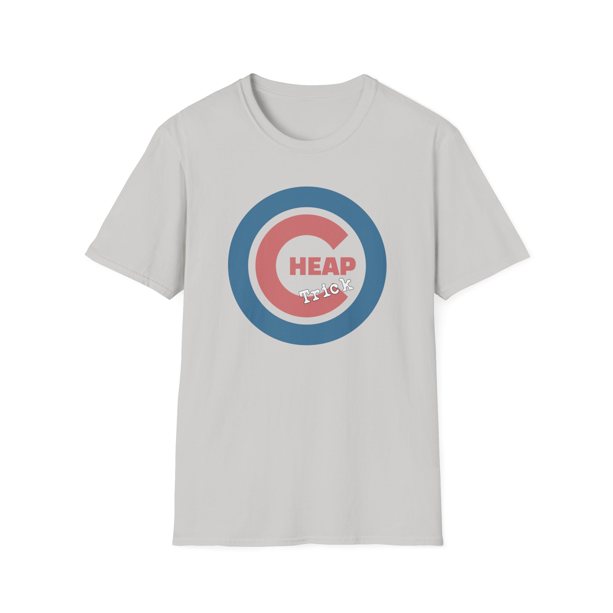 Cheap Trick Stacked Logo Unisex Softstyle T-Shirt