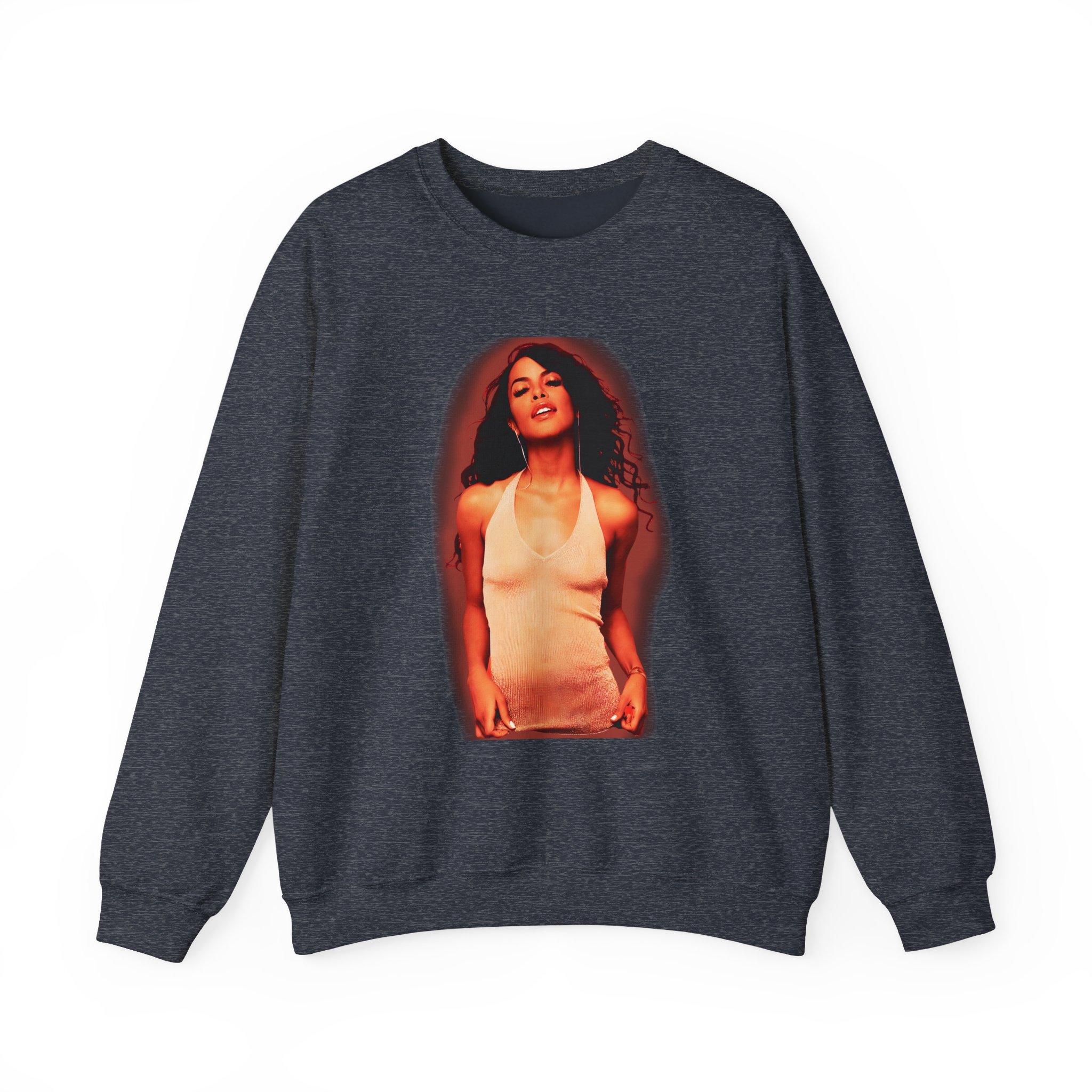 Aaliyah Glow LS Unisex Heavy Blendâ„¢ Crewneck Sweatshirt