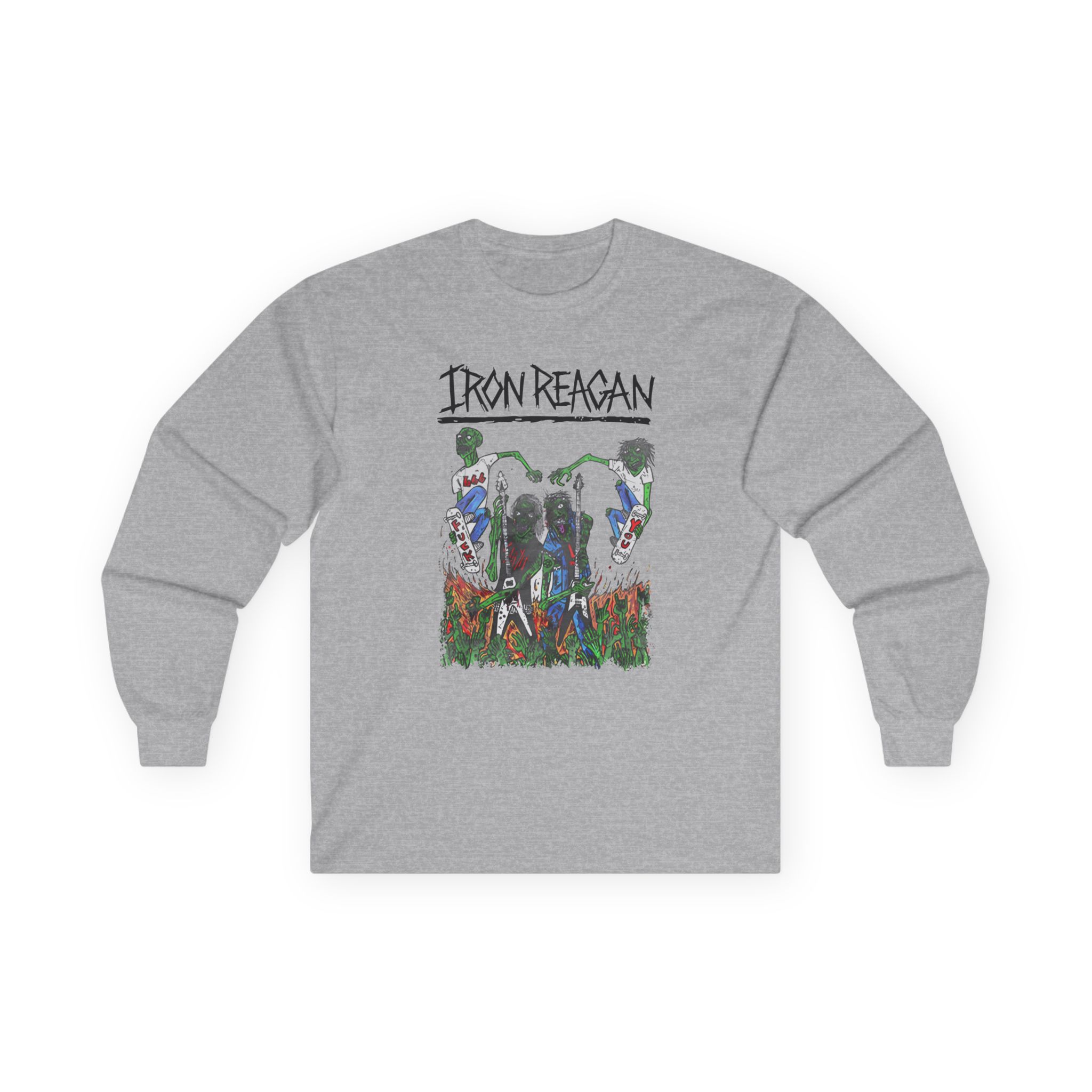 Iron Reagan Death Pit Unisex Ultra Cotton Long Sleeve Tee