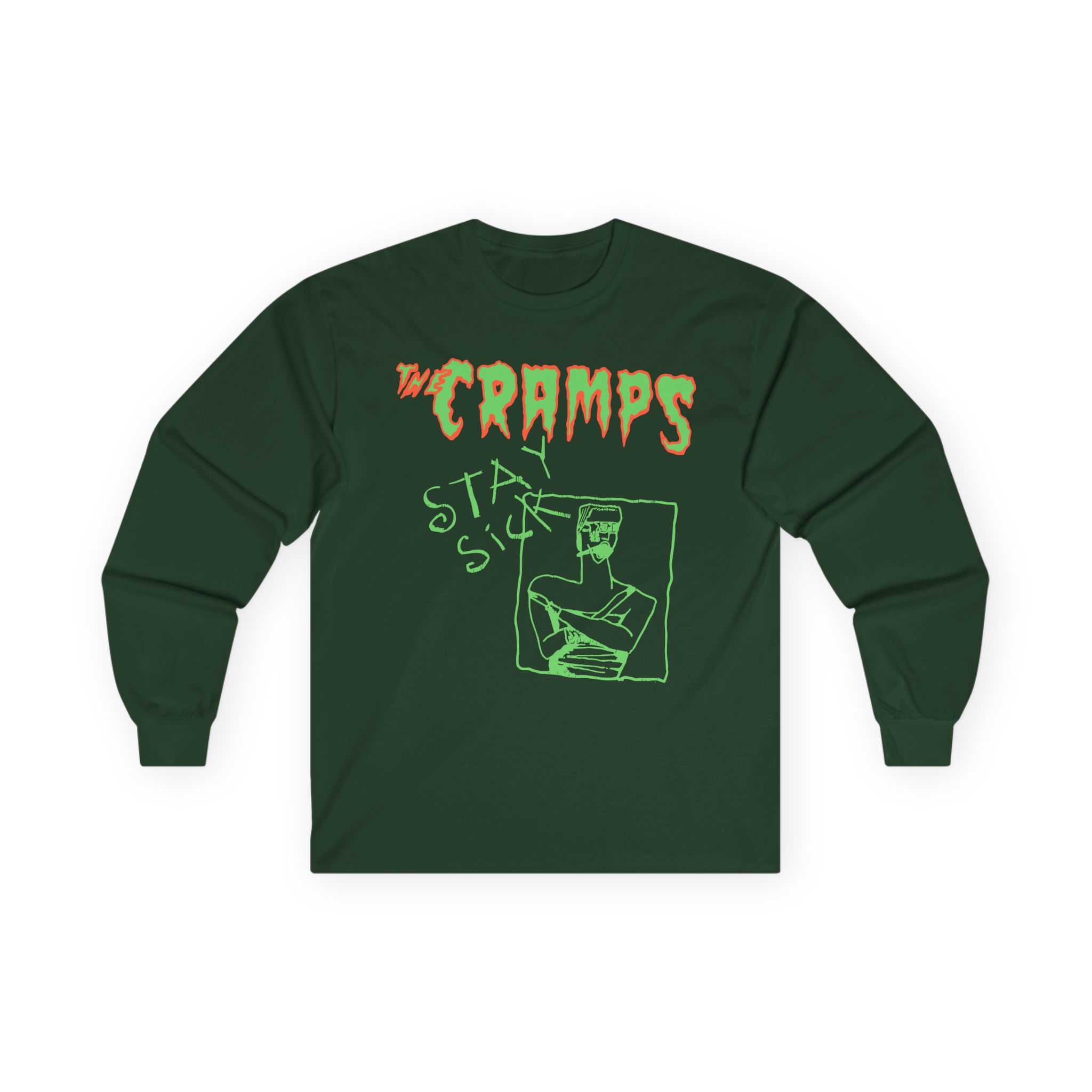 The Cramps Stay Sick Unisex Ultra Cotton Long Sleeve Tee