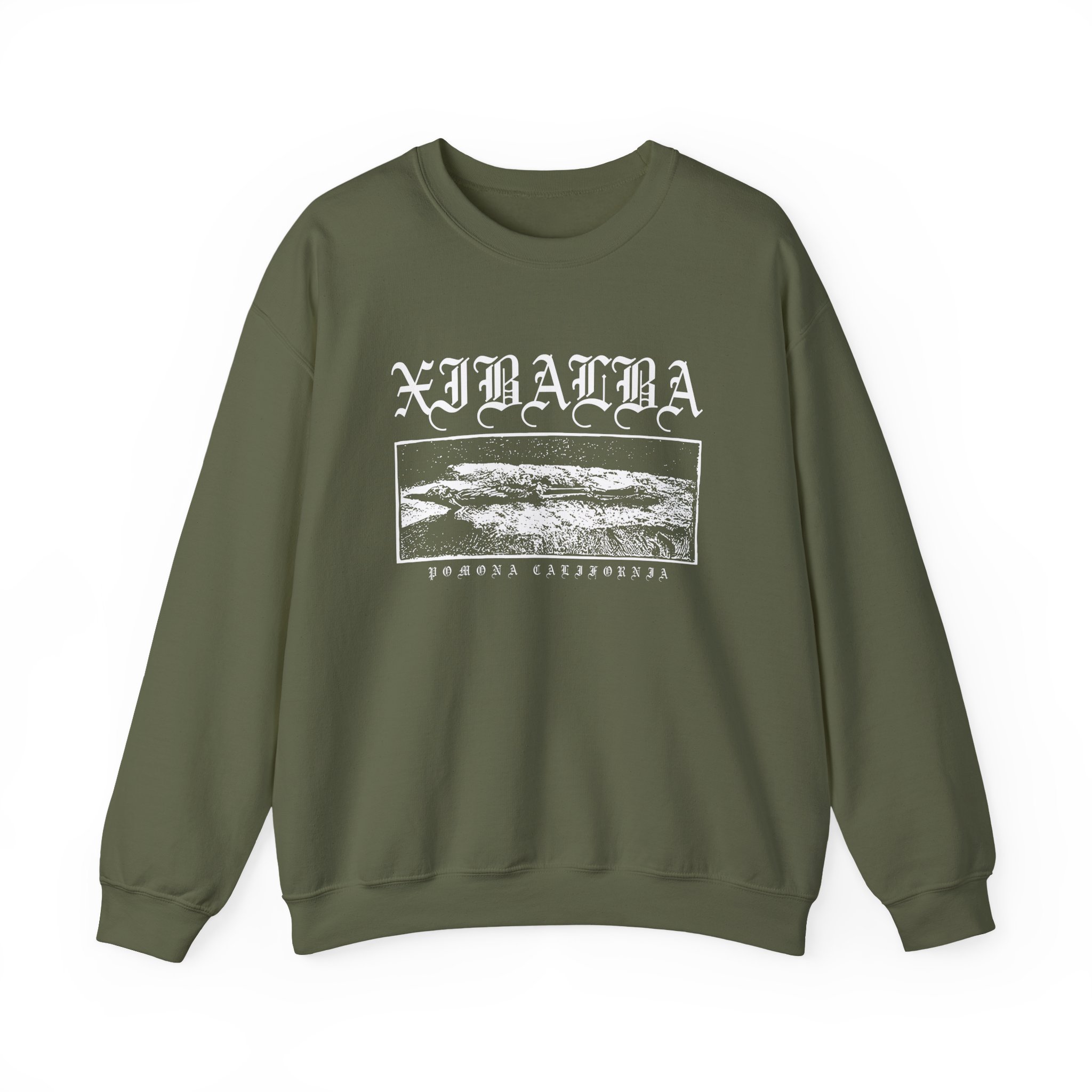 Xibalba Inking Body Unisex Heavy Blendâ„¢ Crewneck Sweatshirt