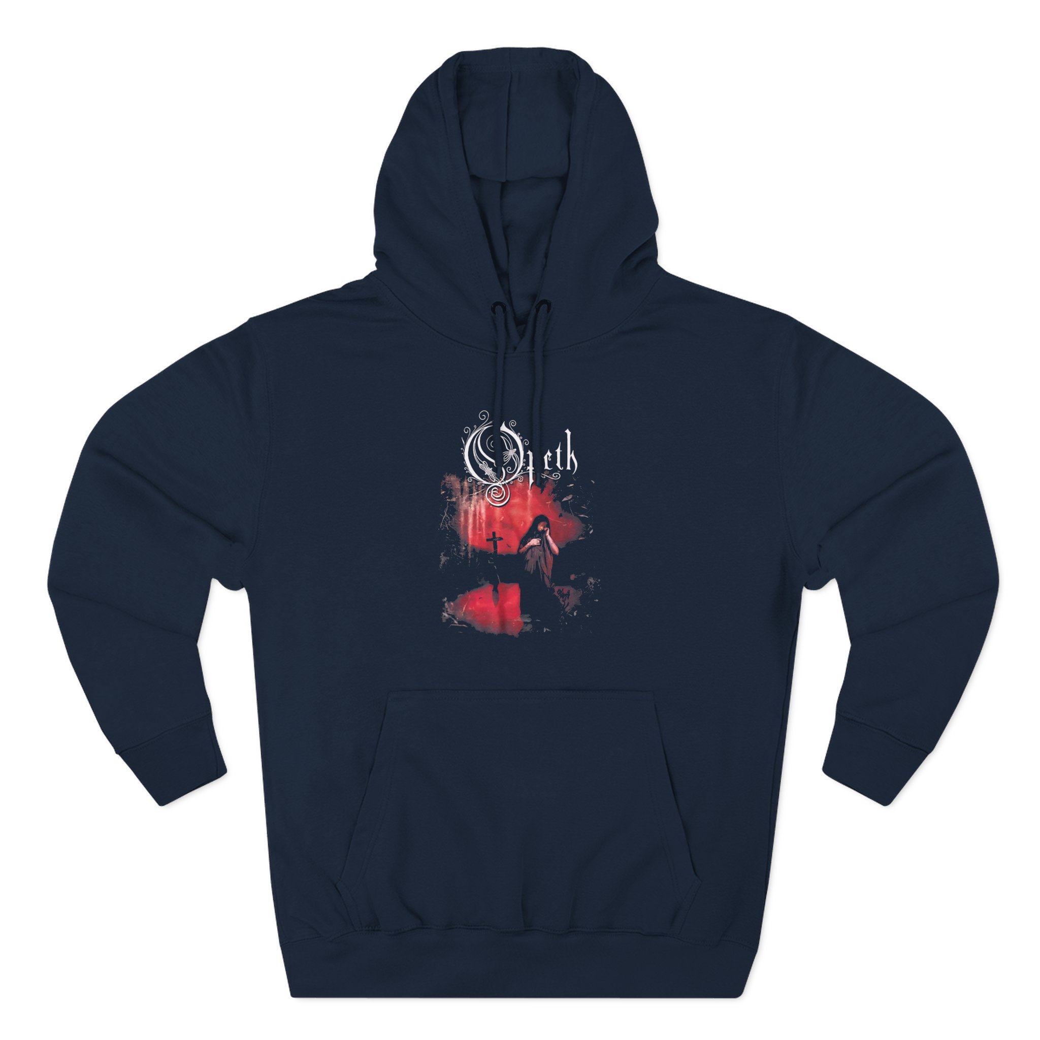 Opeth Still Life' 25th Anniversary Three-Panel Fleece Hoodie