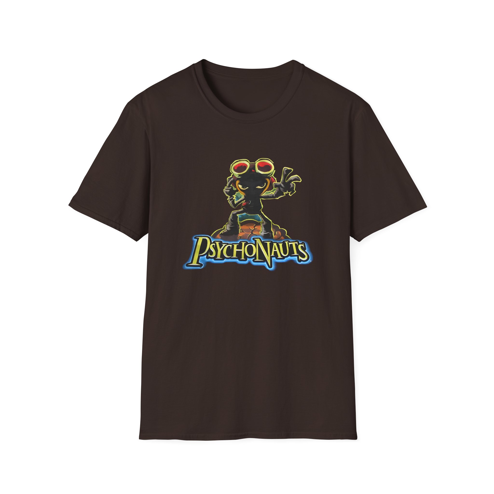 Double Fine Psychonauts Raz Unisex Softstyle T-Shirt