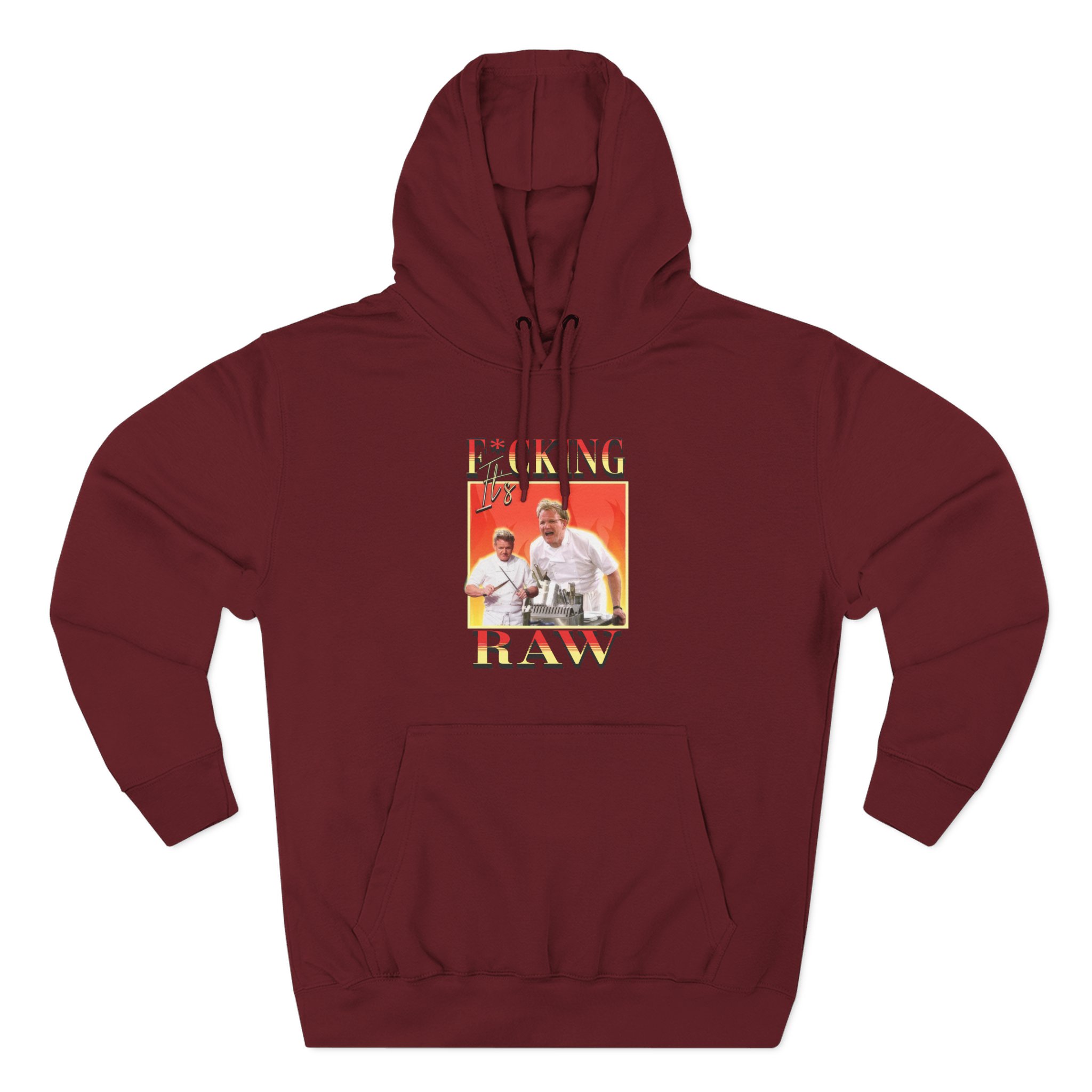 Gordon Ramsay It's F*cking Raw Three-Panel Fleece Hoodie