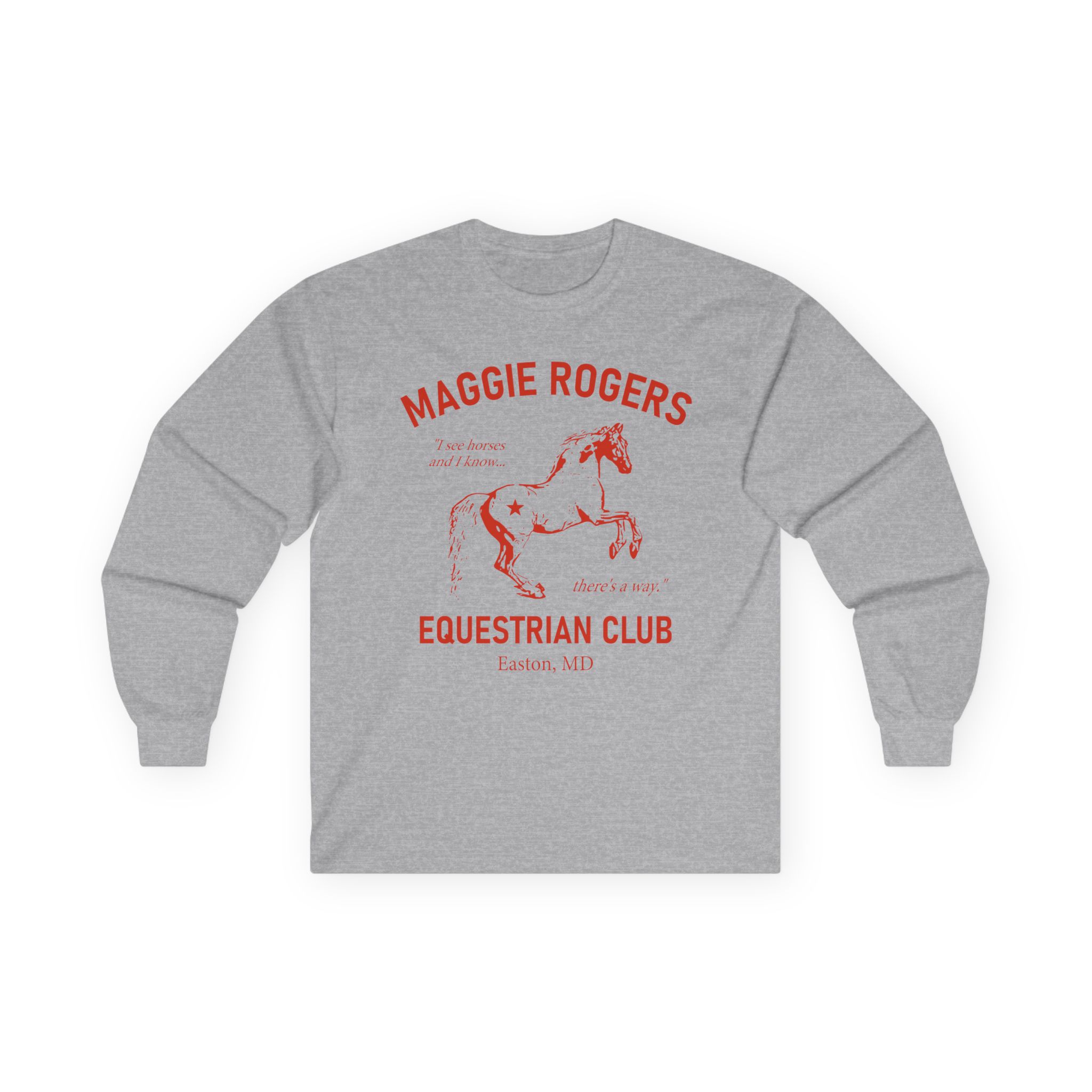 Maggie Rogers Equestrian Club Unisex Ultra Cotton Long Sleeve Tee