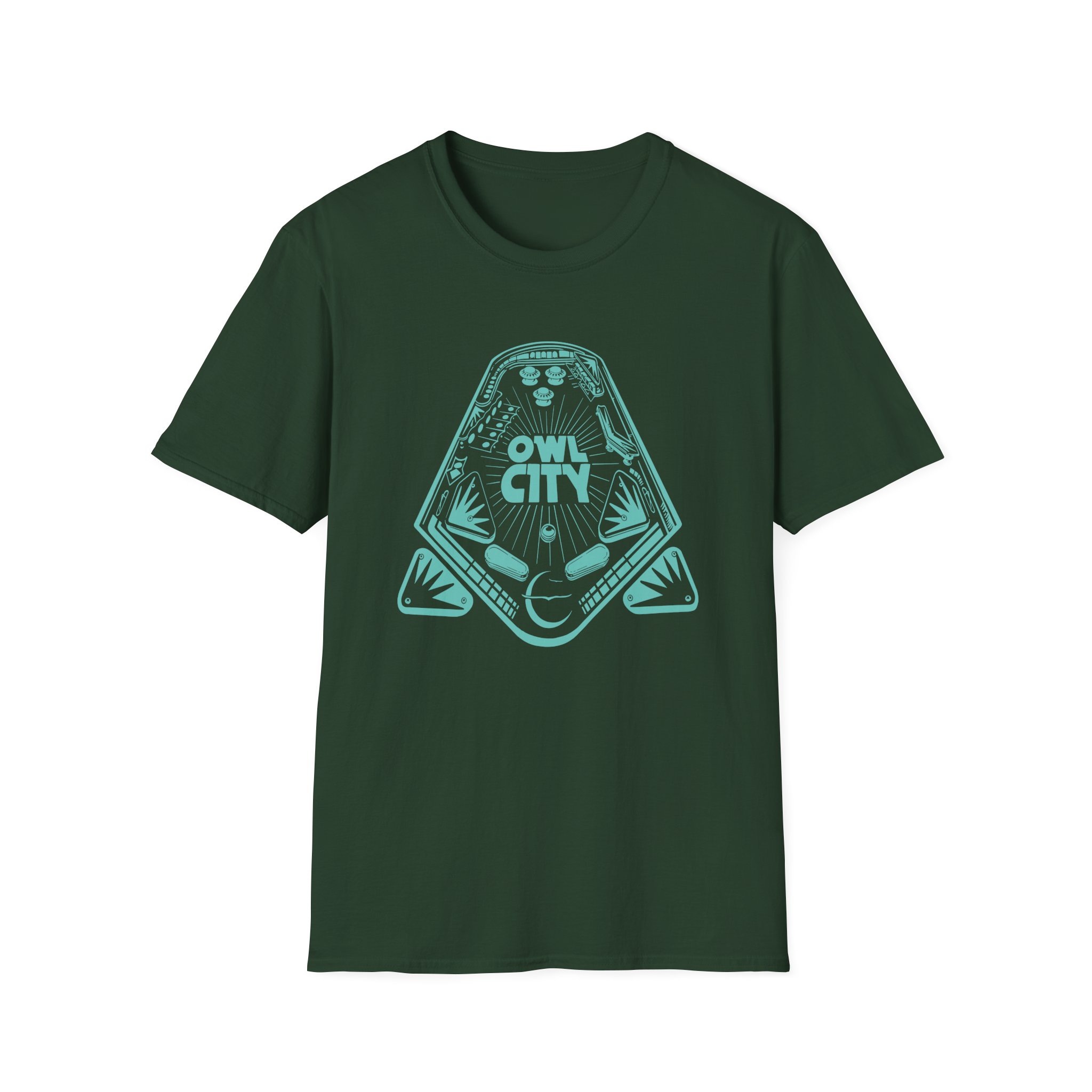 Owl City Pinball Unisex Softstyle T-Shirt