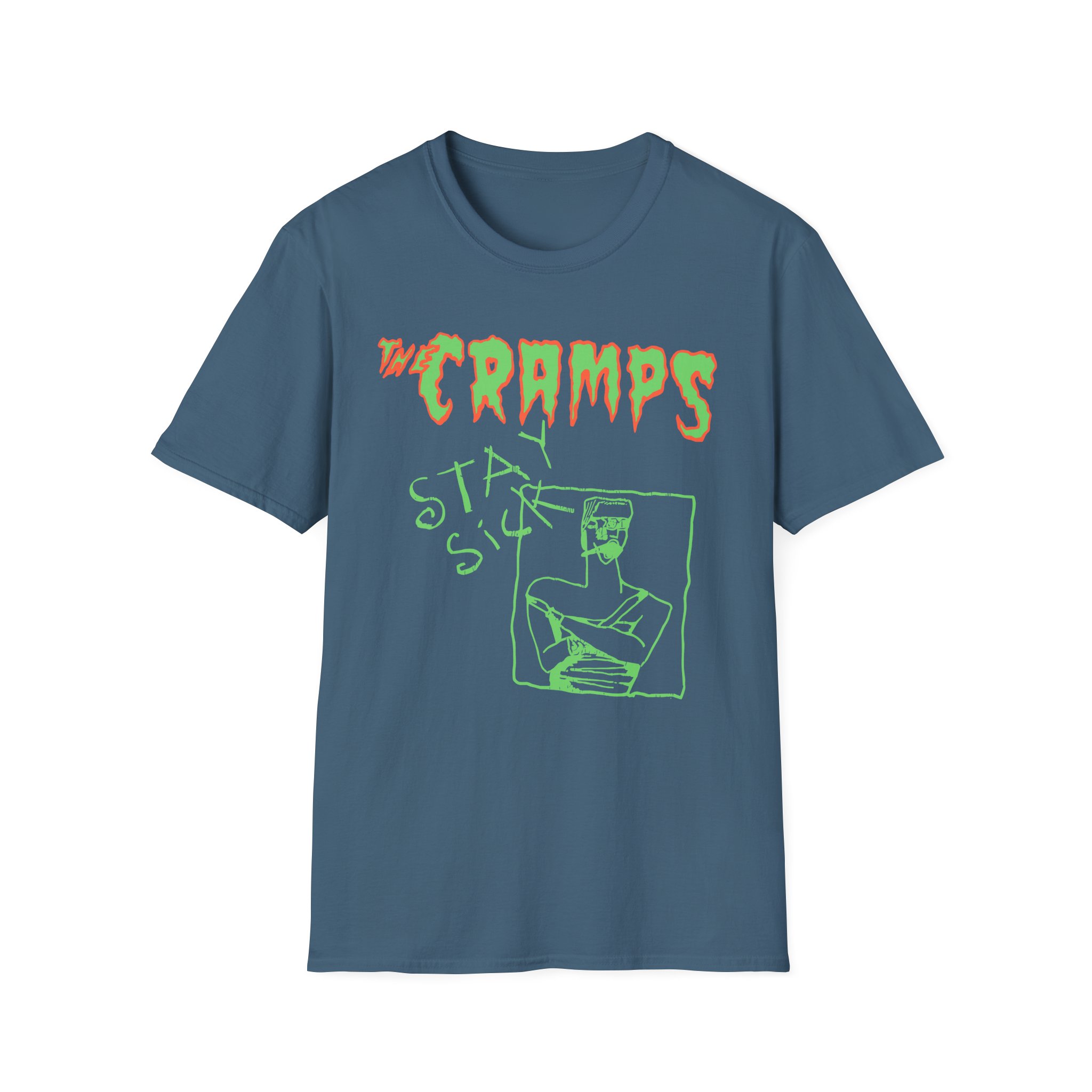 The Cramps Stay Sick Unisex Softstyle T-Shirt