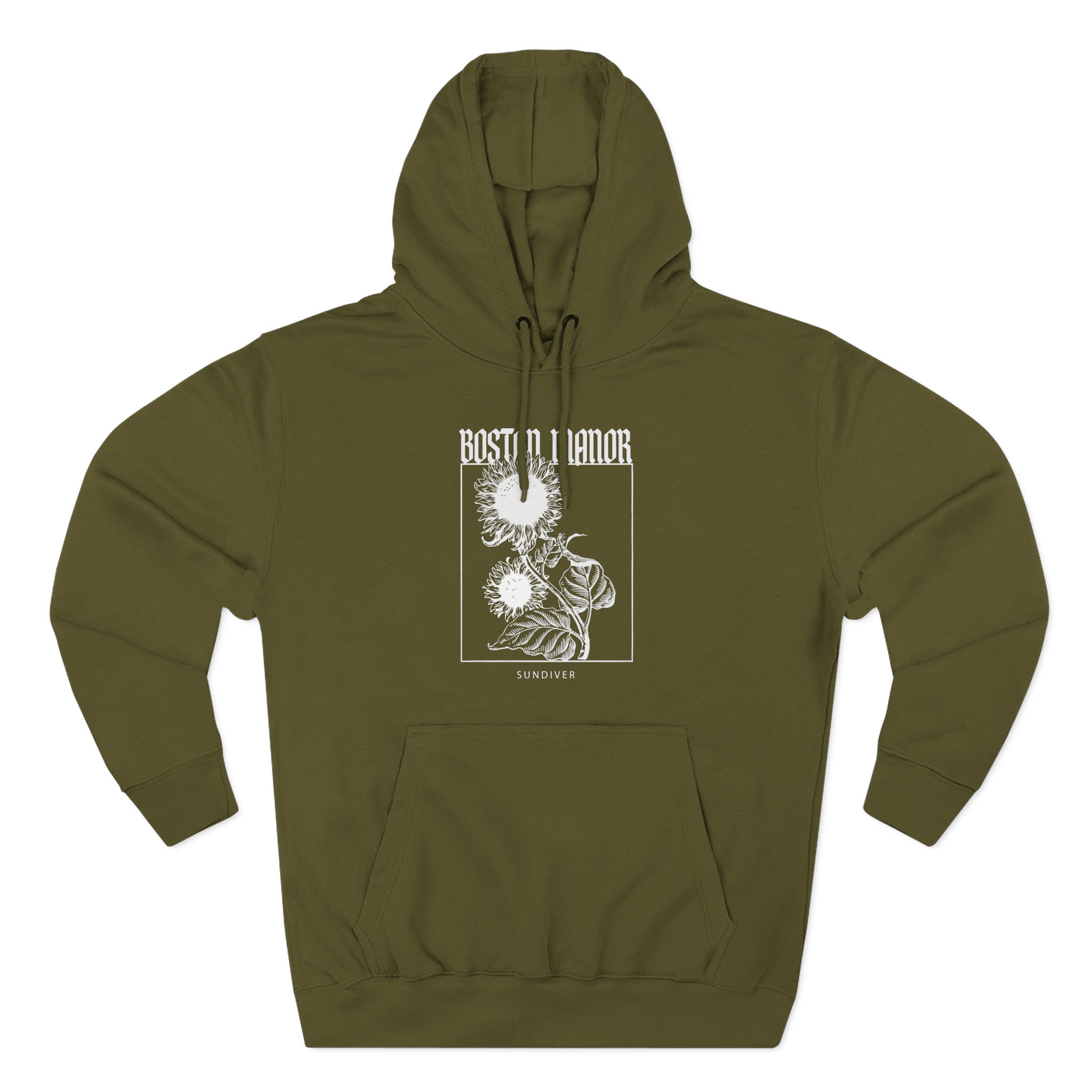 Boston Manor Sunflower Three-Panel Fleece Hoodie