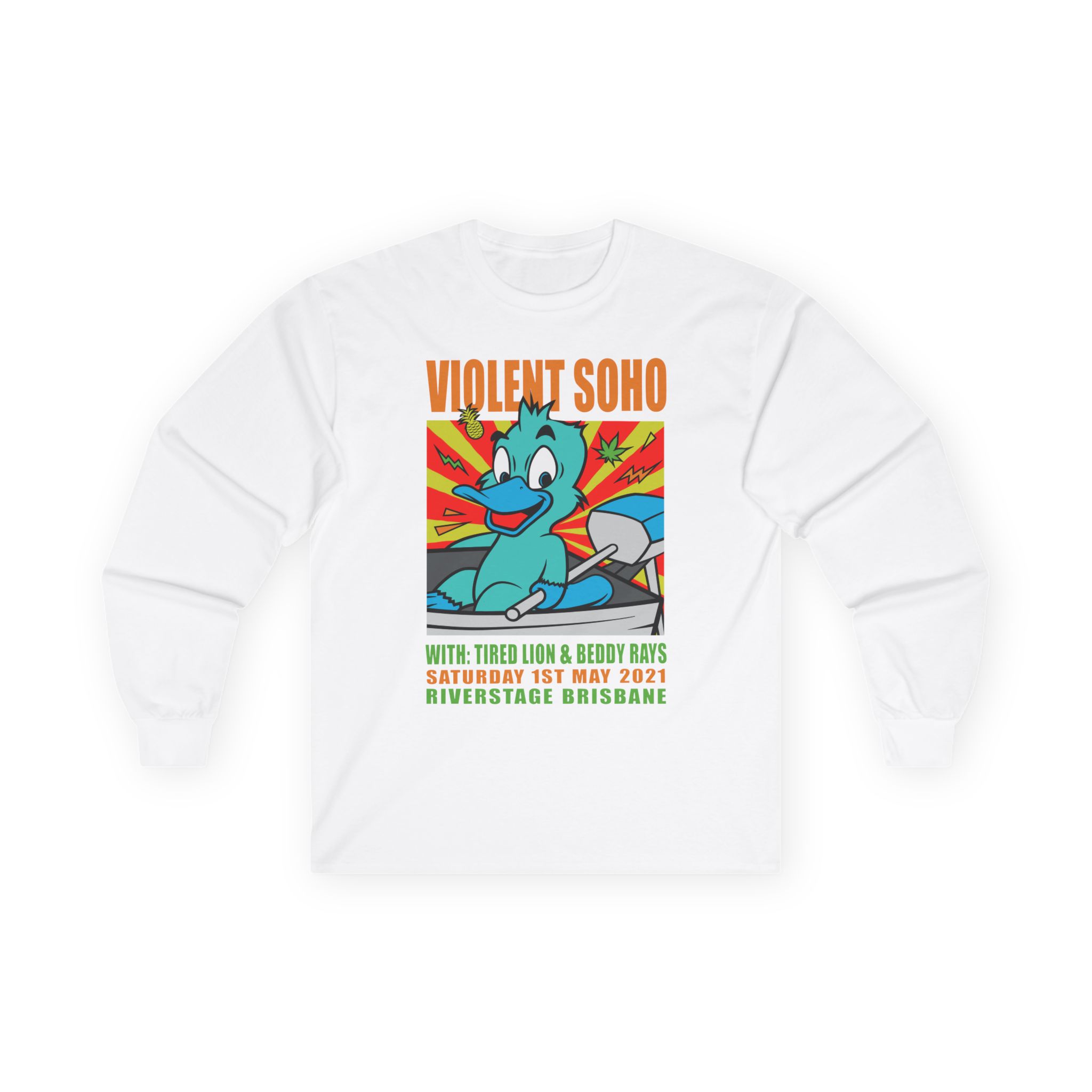 Violent Soho Event Poster Unisex Ultra Cotton Long Sleeve Tee