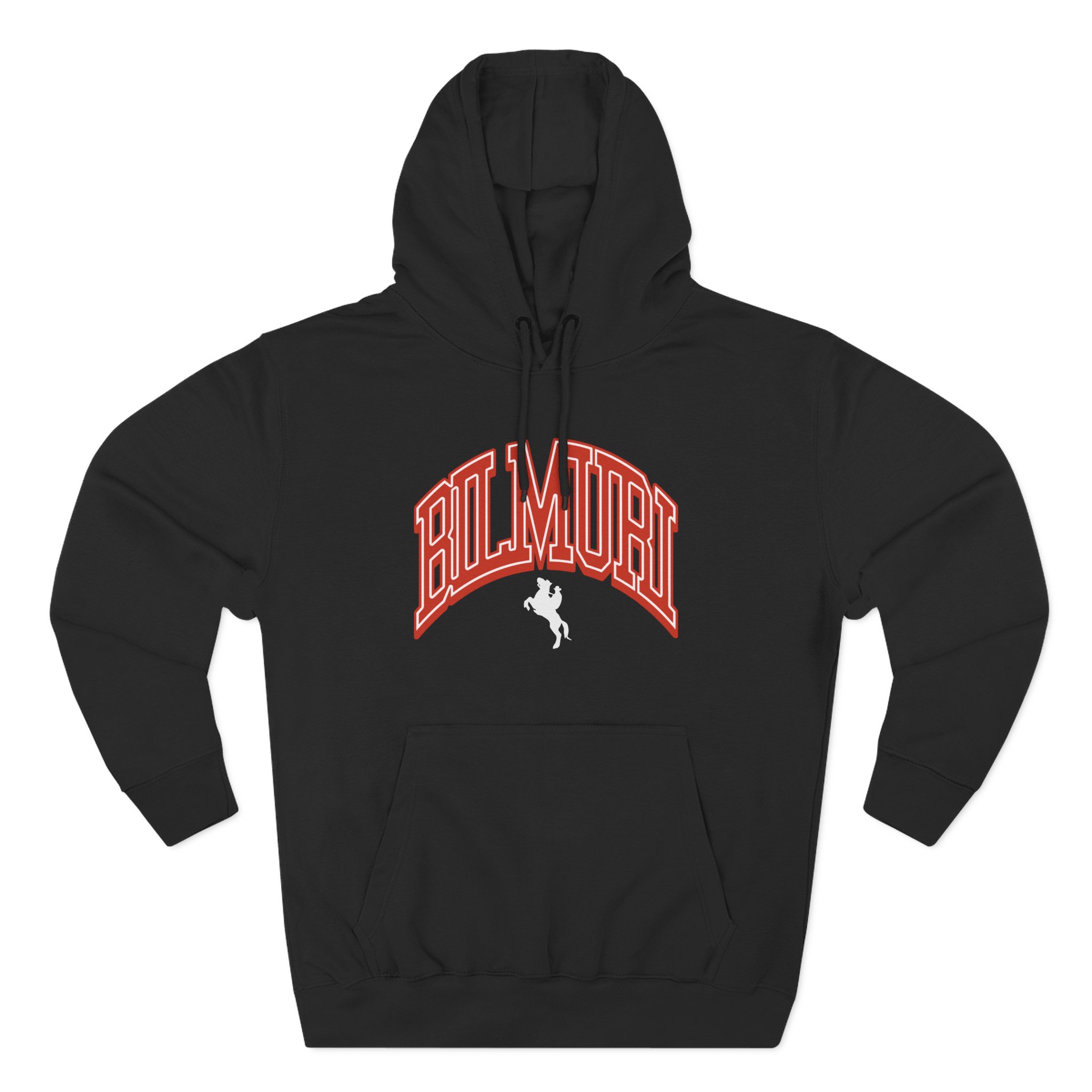 Bilmuri Unrelenting Three-Panel Fleece Hoodie