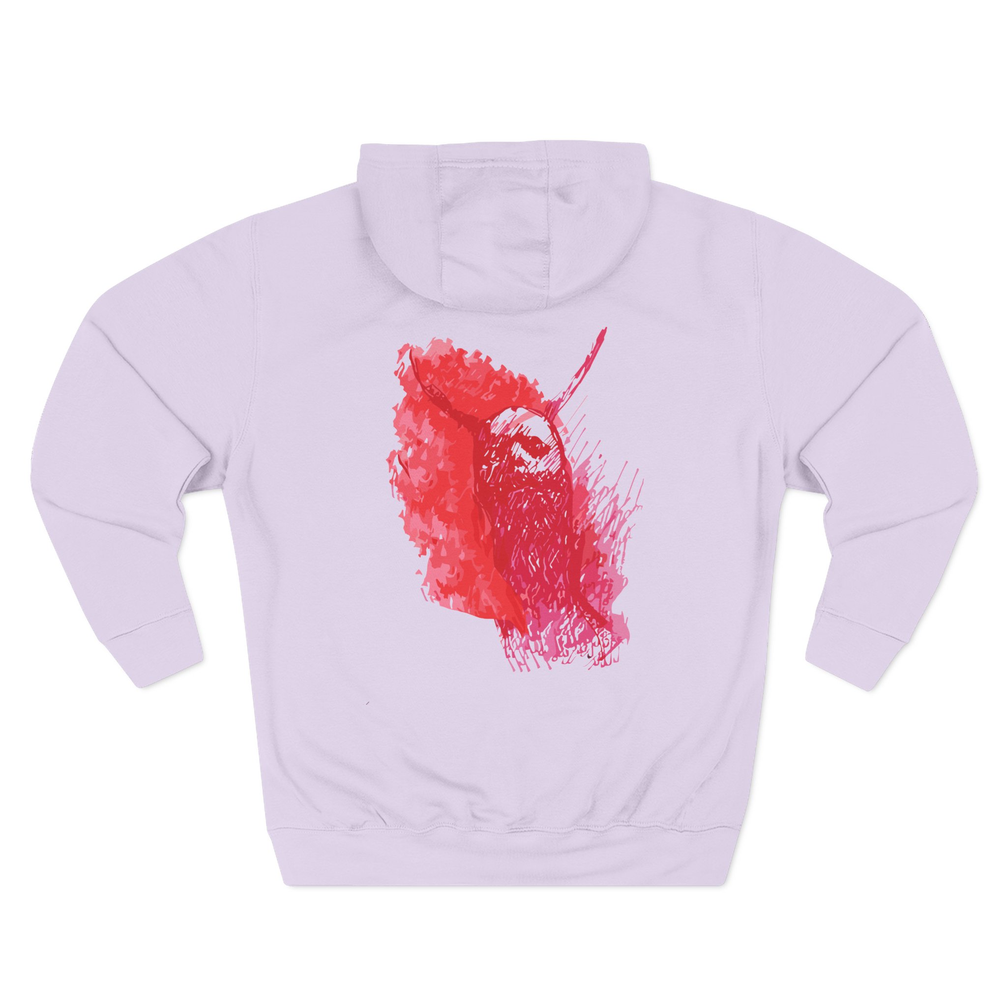 Left Behind Blessed by the Burn Three-Panel Fleece Hoodie