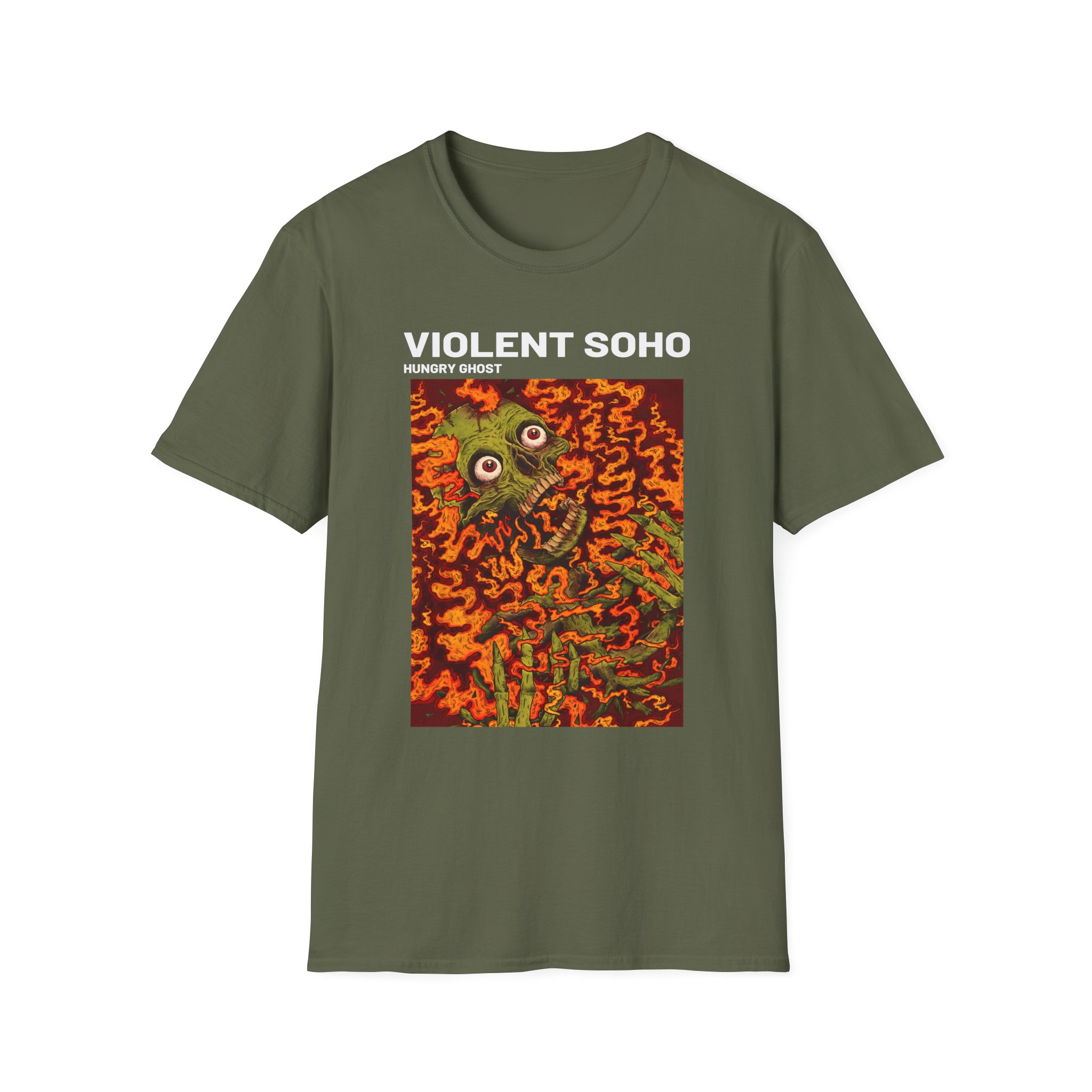 Violent Soho Hungry Ghost Unisex Softstyle T-Shirt