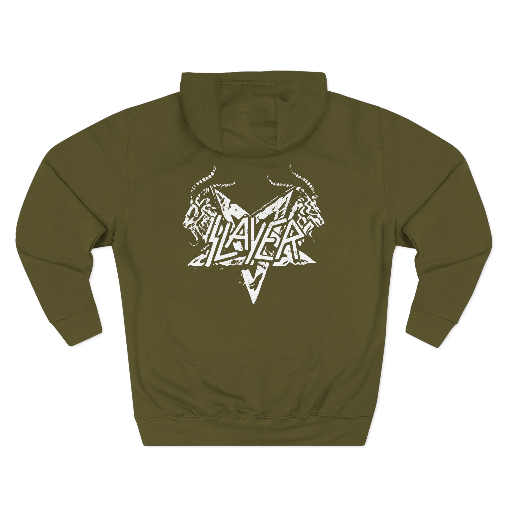 Slayer Horns Three-Panel Fleece Hoodie