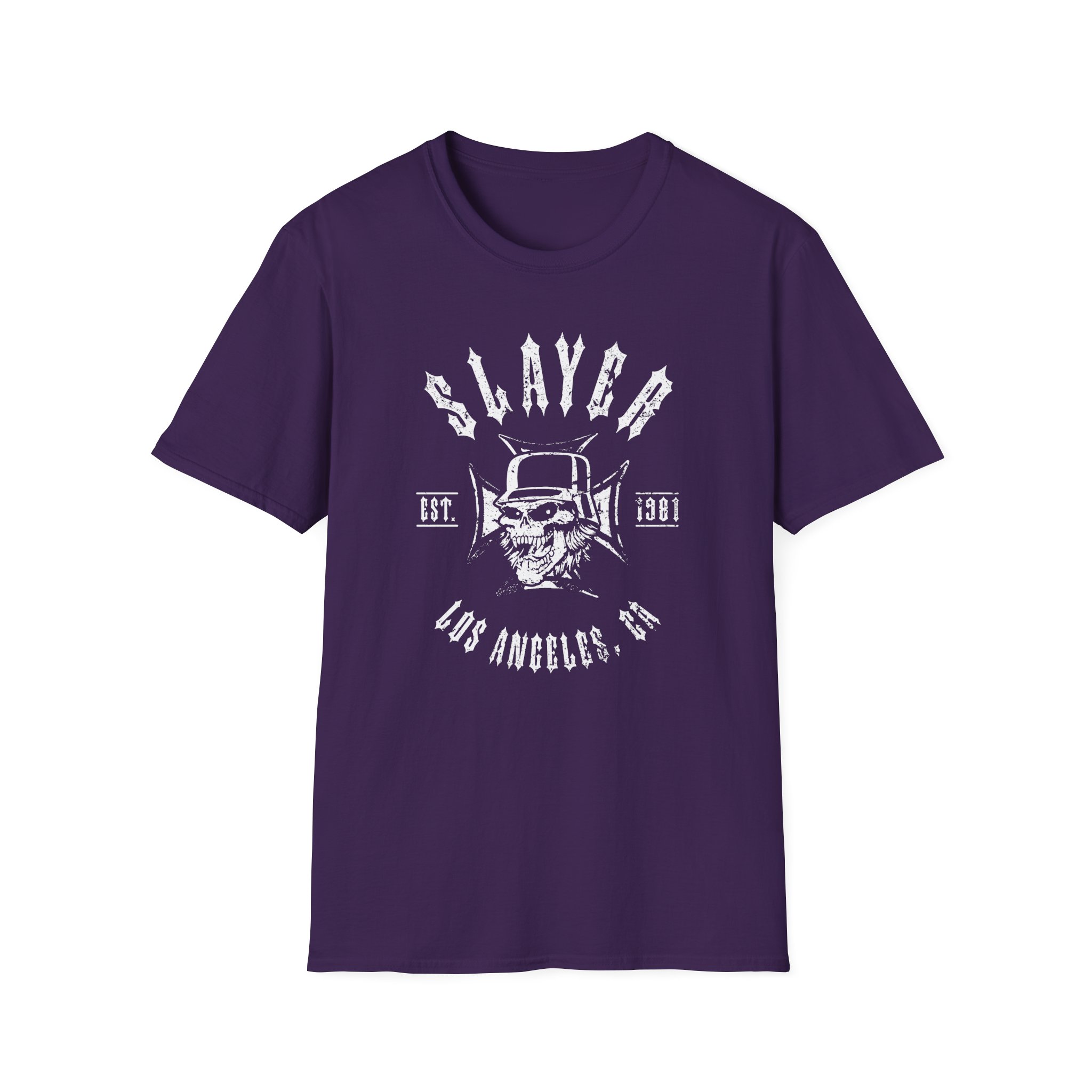 Slayer Established 1981 Skull Unisex Softstyle T-Shirt