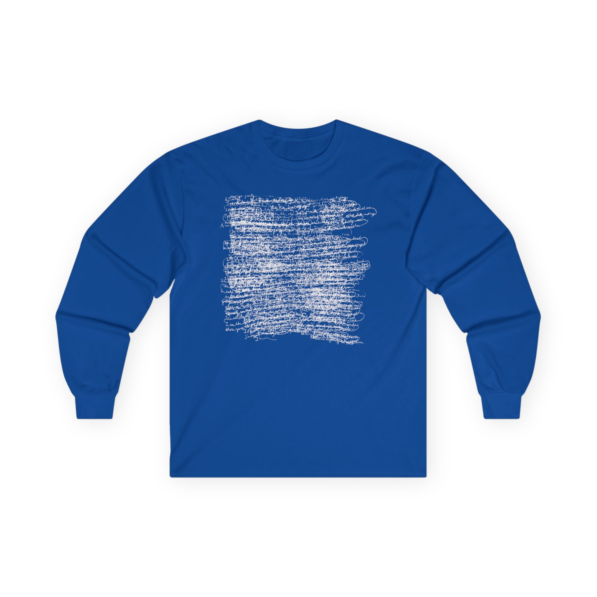 Tom Odell Scribble Unisex Ultra Cotton Long Sleeve Tee