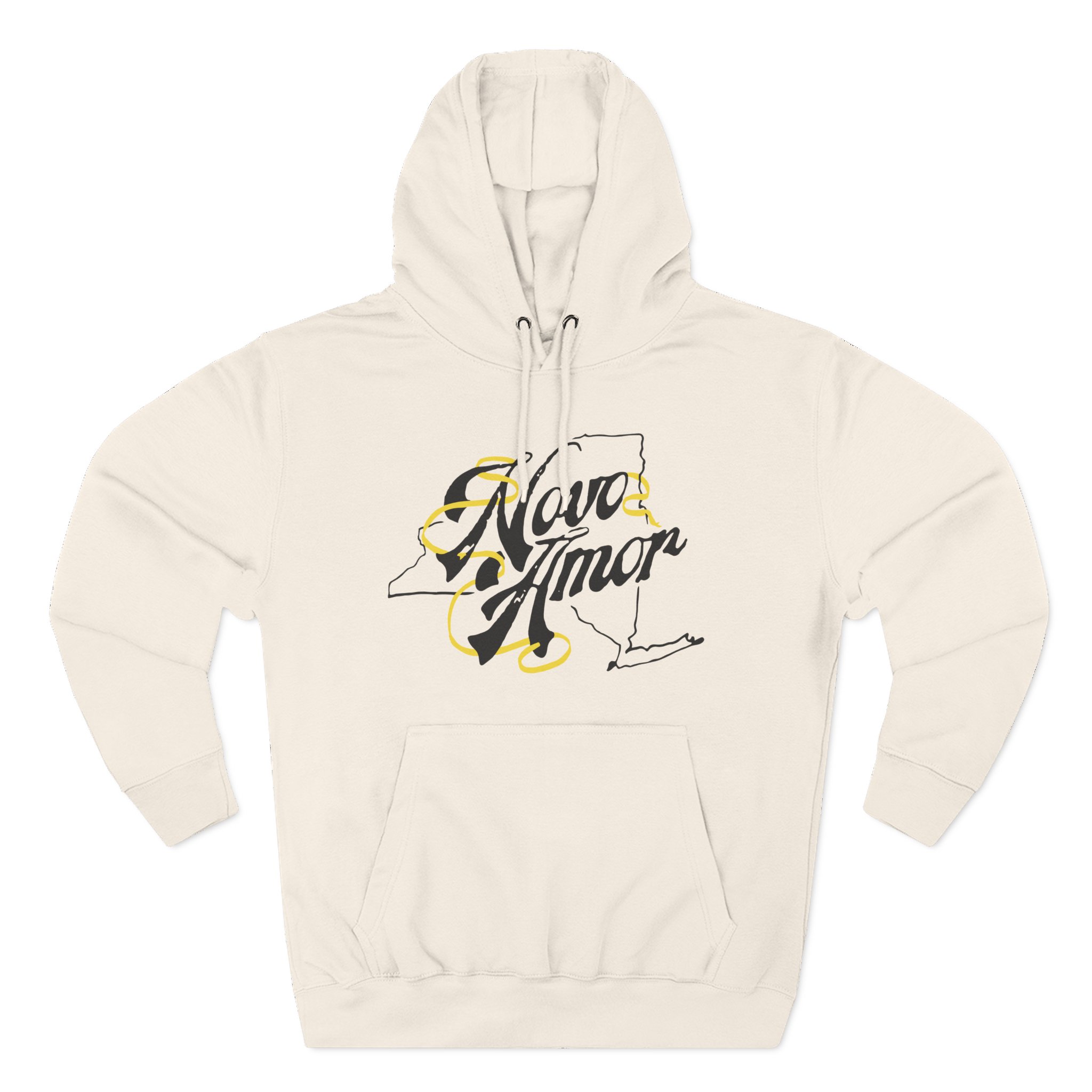 Novo Amor Ny Ribbon Three-Panel Fleece Hoodie