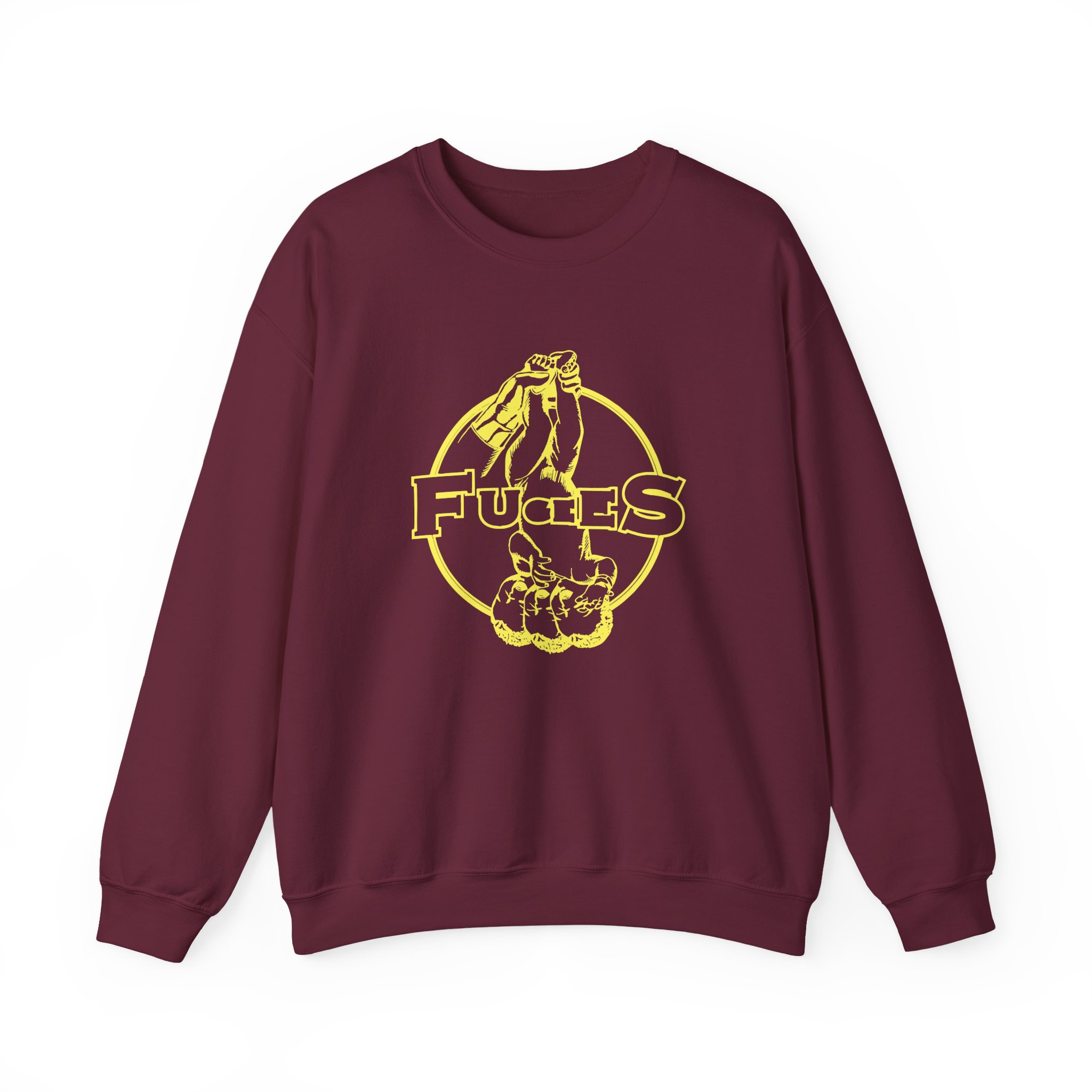 Fugees Blunted on Reality Unisex Heavy Blendâ„¢ Crewneck Sweatshirt
