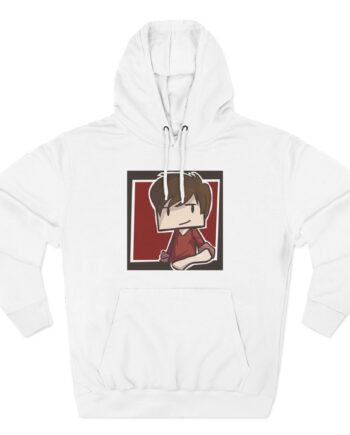 Grian Three-Panel Fleece Hoodie
